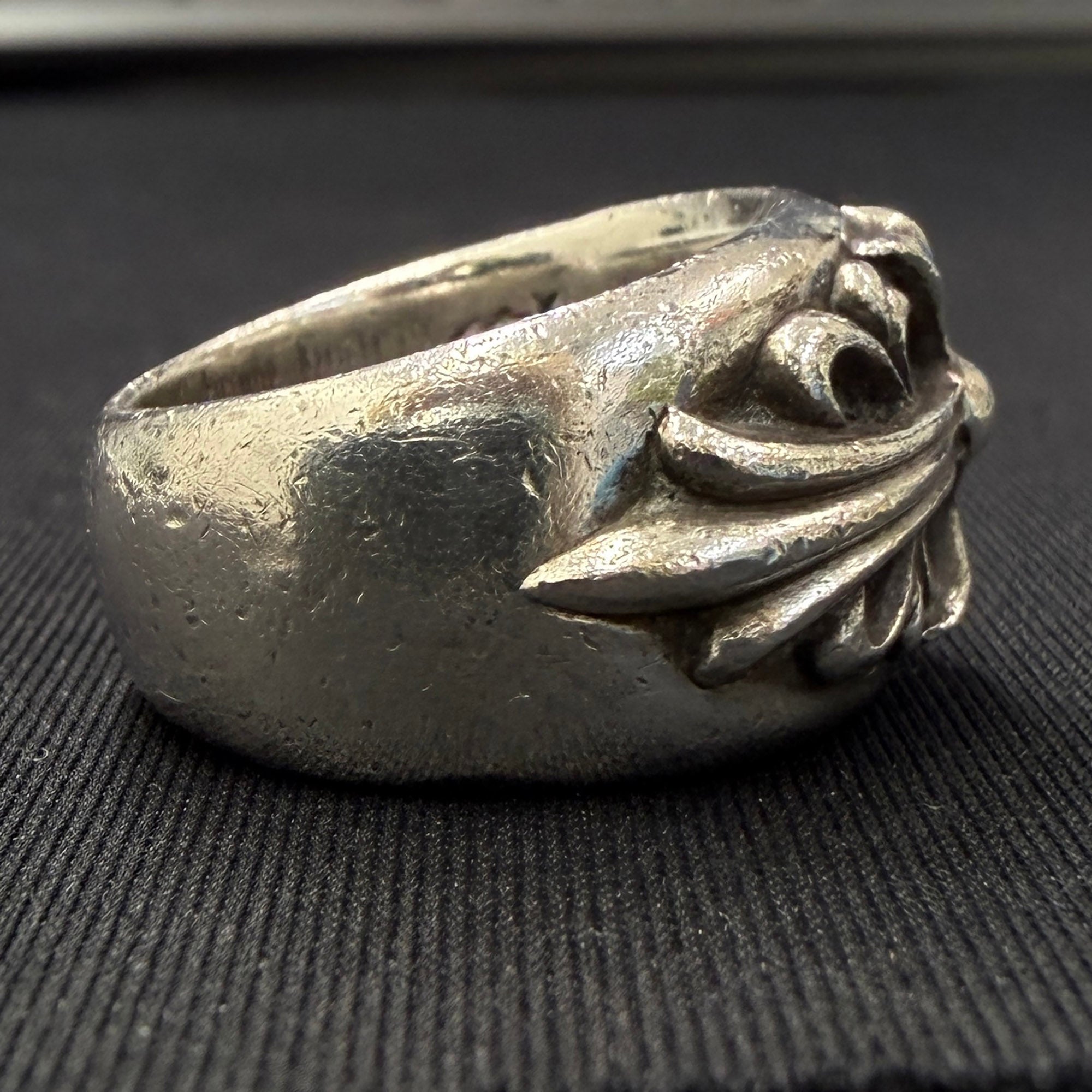 CHROME HEARTS Floral Cross Ring Size 14号 クロムハーツ フローラルクロス リング サイズ14号