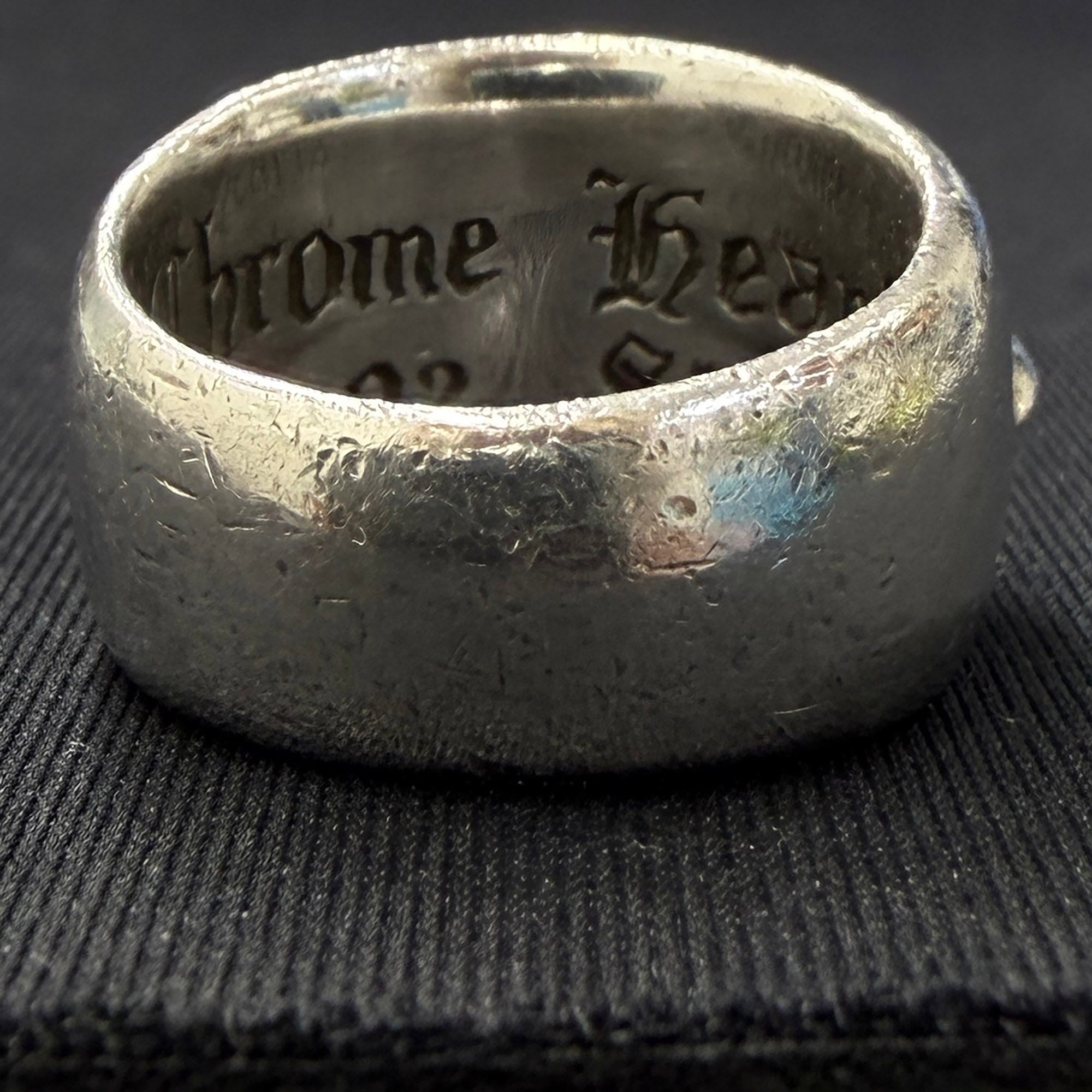 CHROME HEARTS Floral Cross Ring Size 14号 クロムハーツ フローラルクロス リング サイズ14号