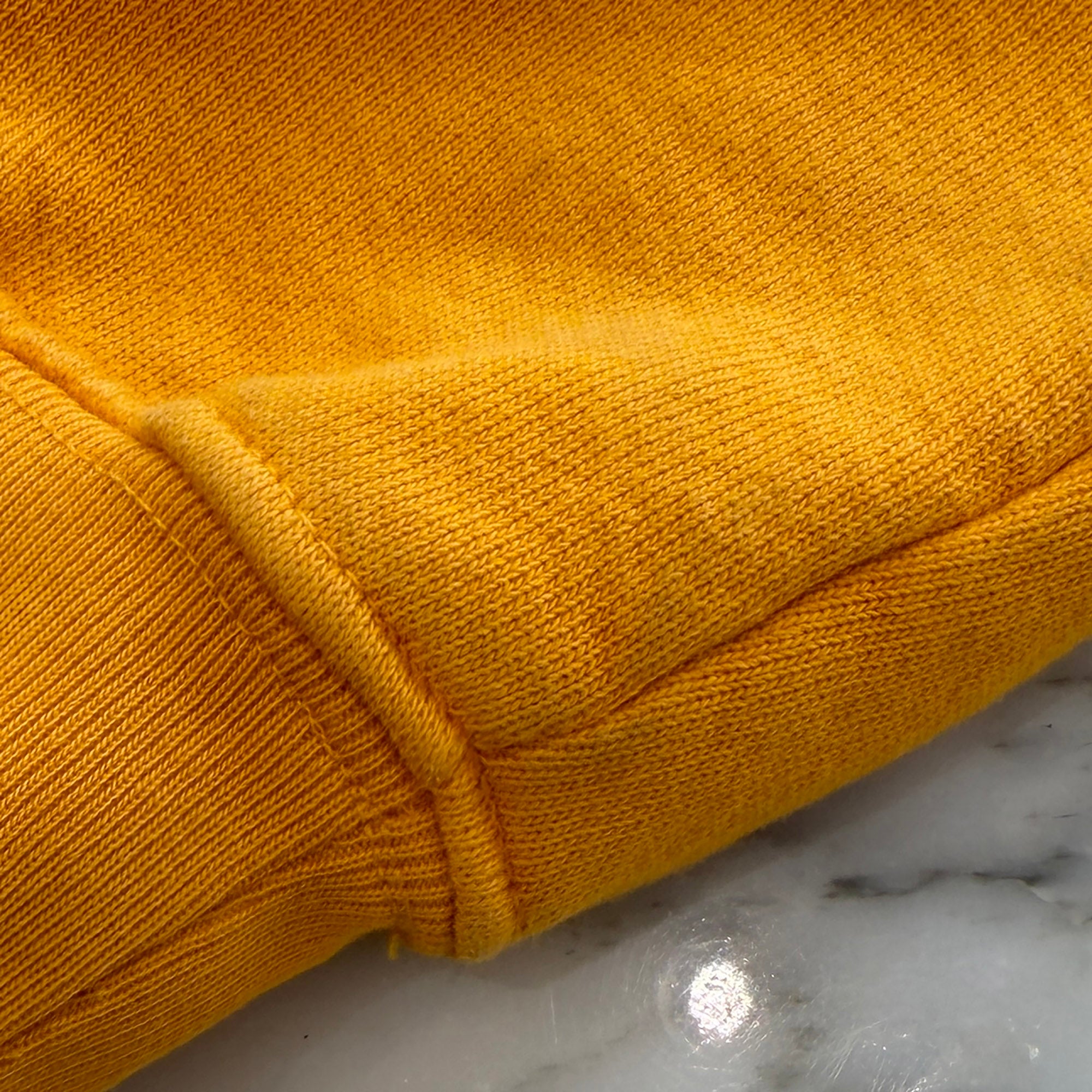 CHROME HEARTS Masterd Yellow Vertical Logo Sweat Shirt Size XS クロムハーツ ヴァーティカルロゴ スウェットシャツ サイズXS