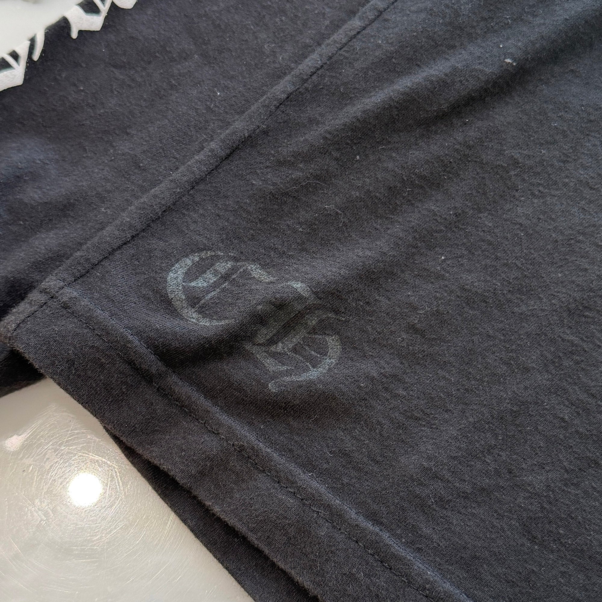 CHROME HEARTS Scroll Logo Arm CH Plus Long Sleeve Tee Size S クロムハーツ スクロールロゴ アーム CHプラス ロングスリーブTシャツ サイズS