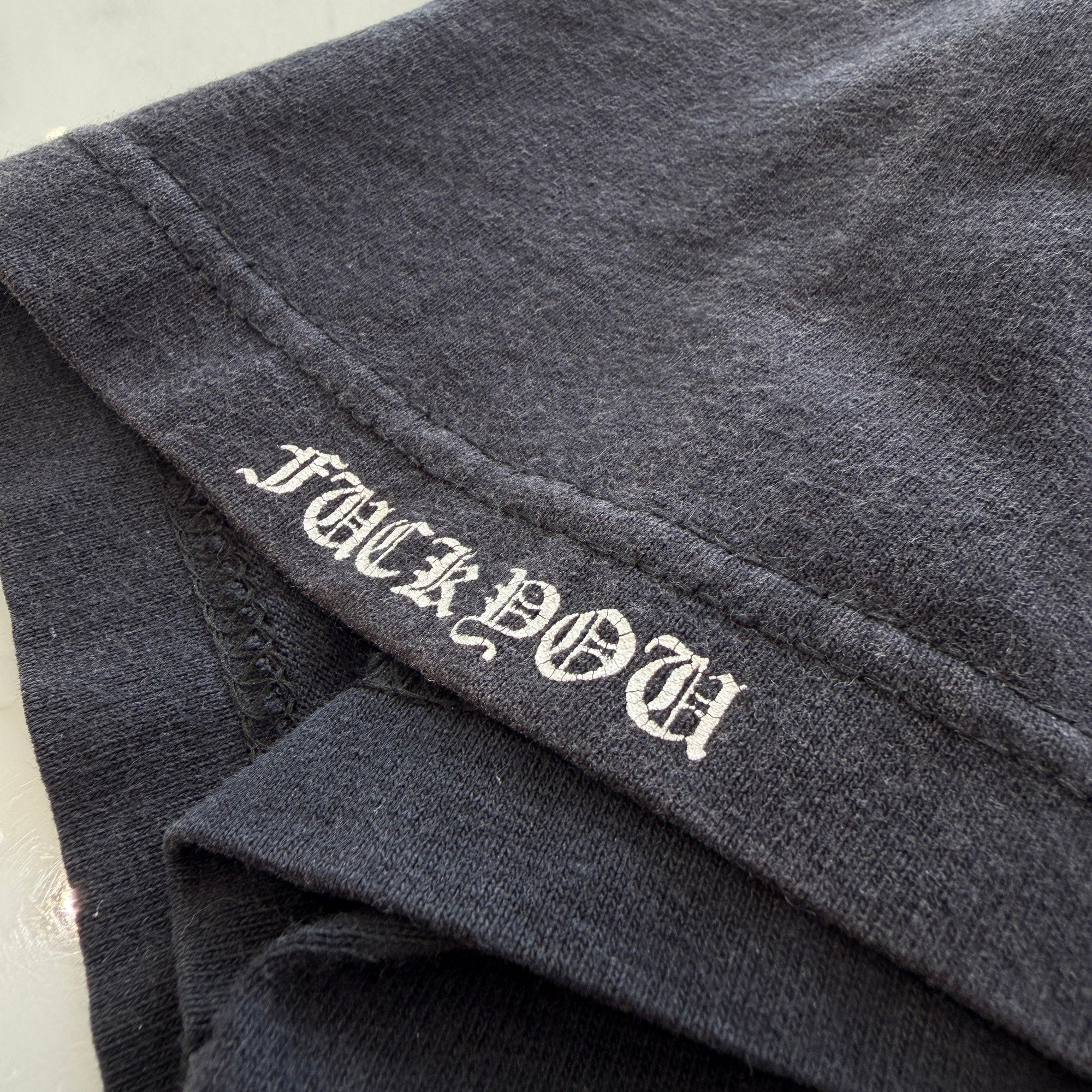 CHROME HEARTS Horseshoe Back Cemetery Cross Print Tee Size L クロムハーツ ホースシュー バックセメタリークロスプリント Tシャツ サイズL