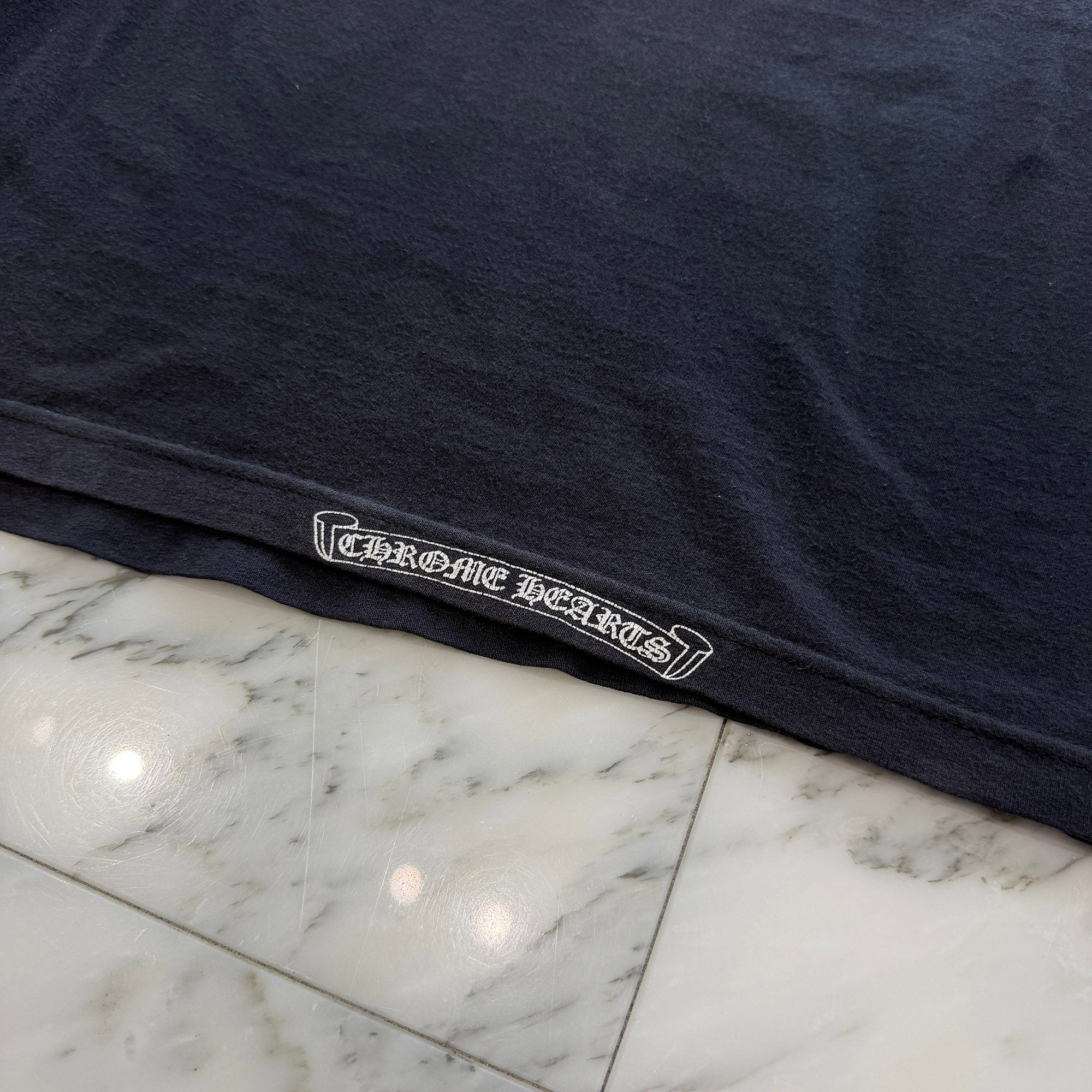 CHROME HEARTS Horseshoe Back Cemetery Cross Print Tee Size L クロムハーツ ホースシュー バックセメタリークロスプリント Tシャツ サイズL