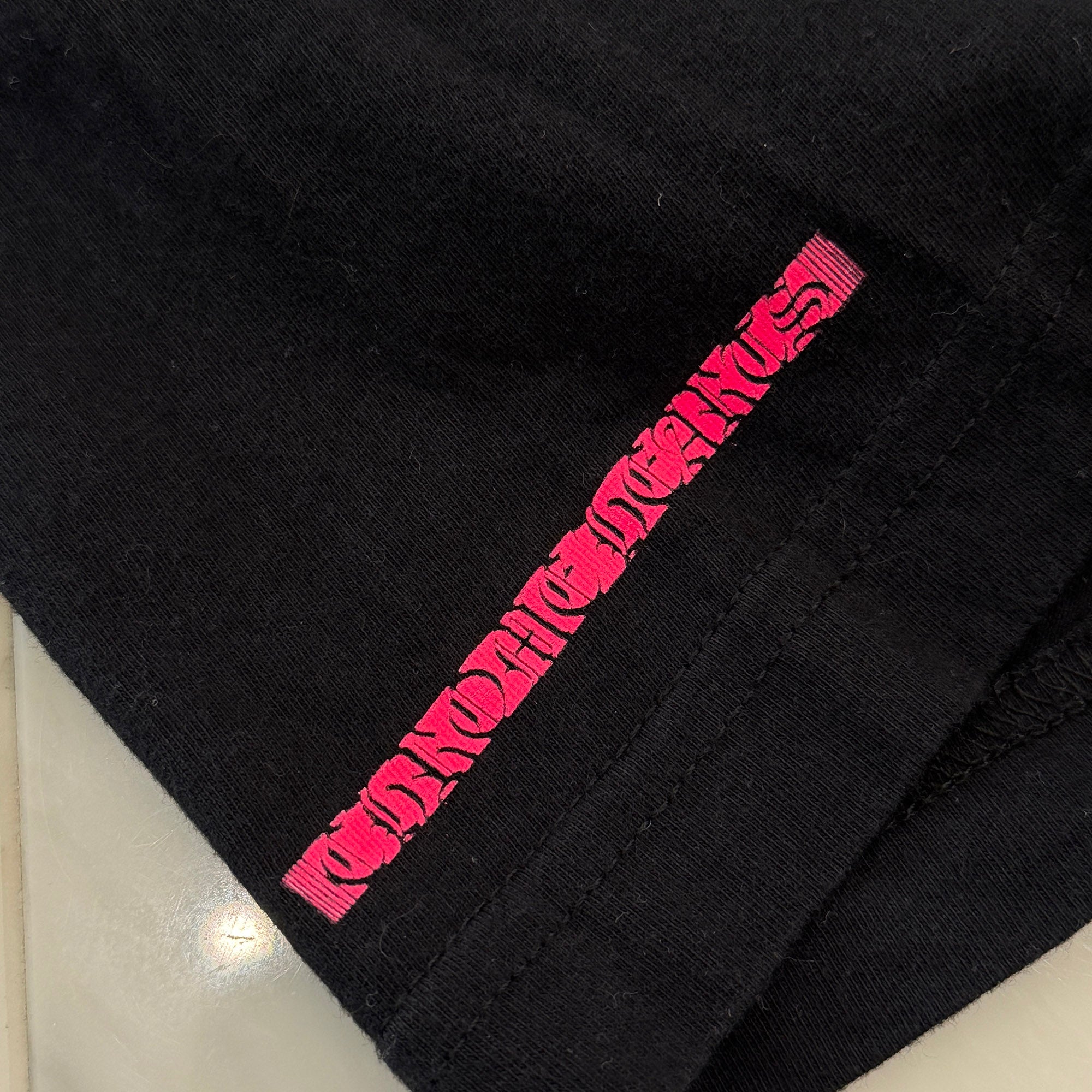 CHROME HEARTS Pink Made in Hollywood Vertical Logo Tee Size S クロムハーツ ピンク メイドインハリウッド ヴァーティカルロゴ Tシャツ サイズS