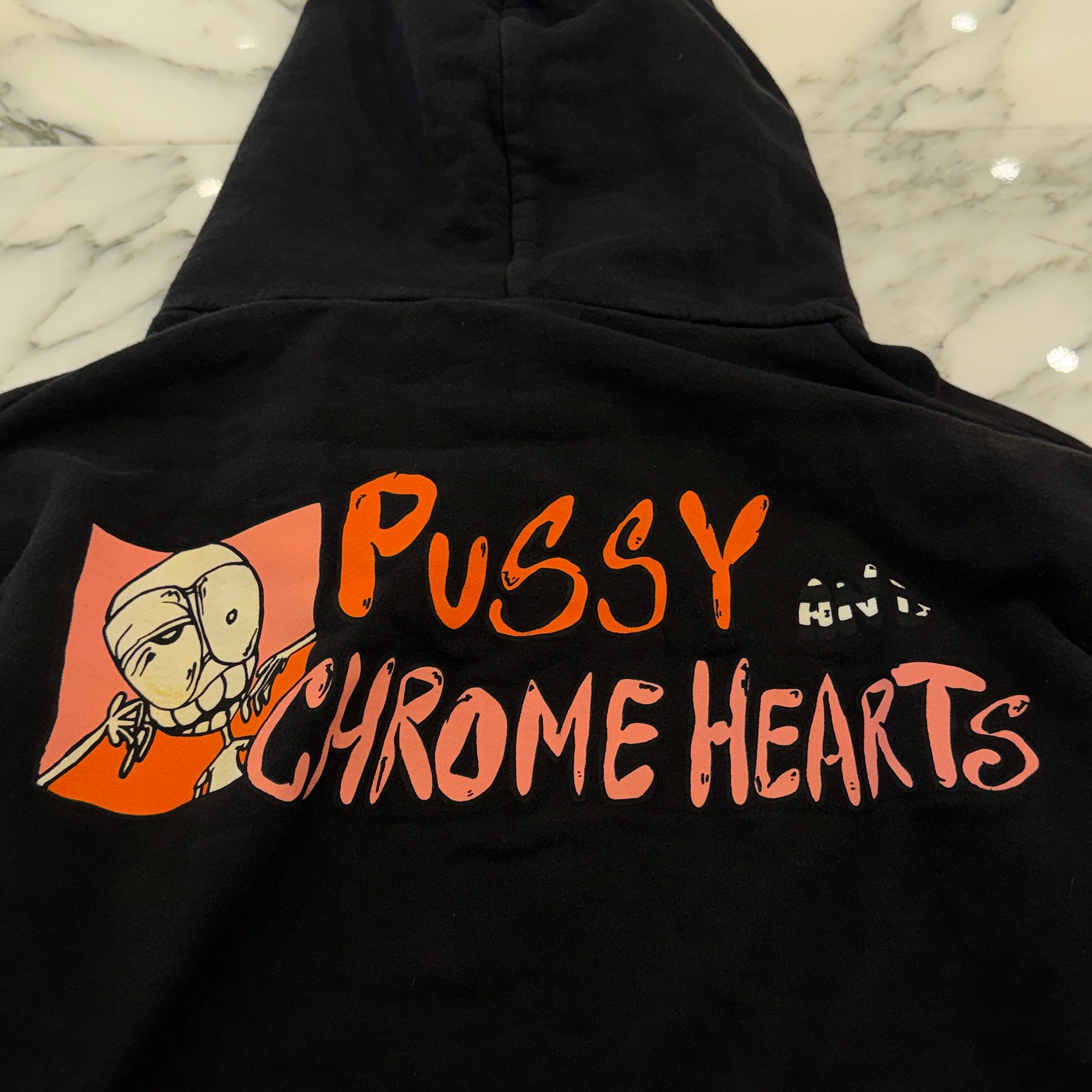 CHROME HEARTS × MATTY BOY PPO PUSSY Pullover Hoodie Size L クロムハーツ × マッティボーイ PPO プッシー プルオーバーフーディー サイズL
