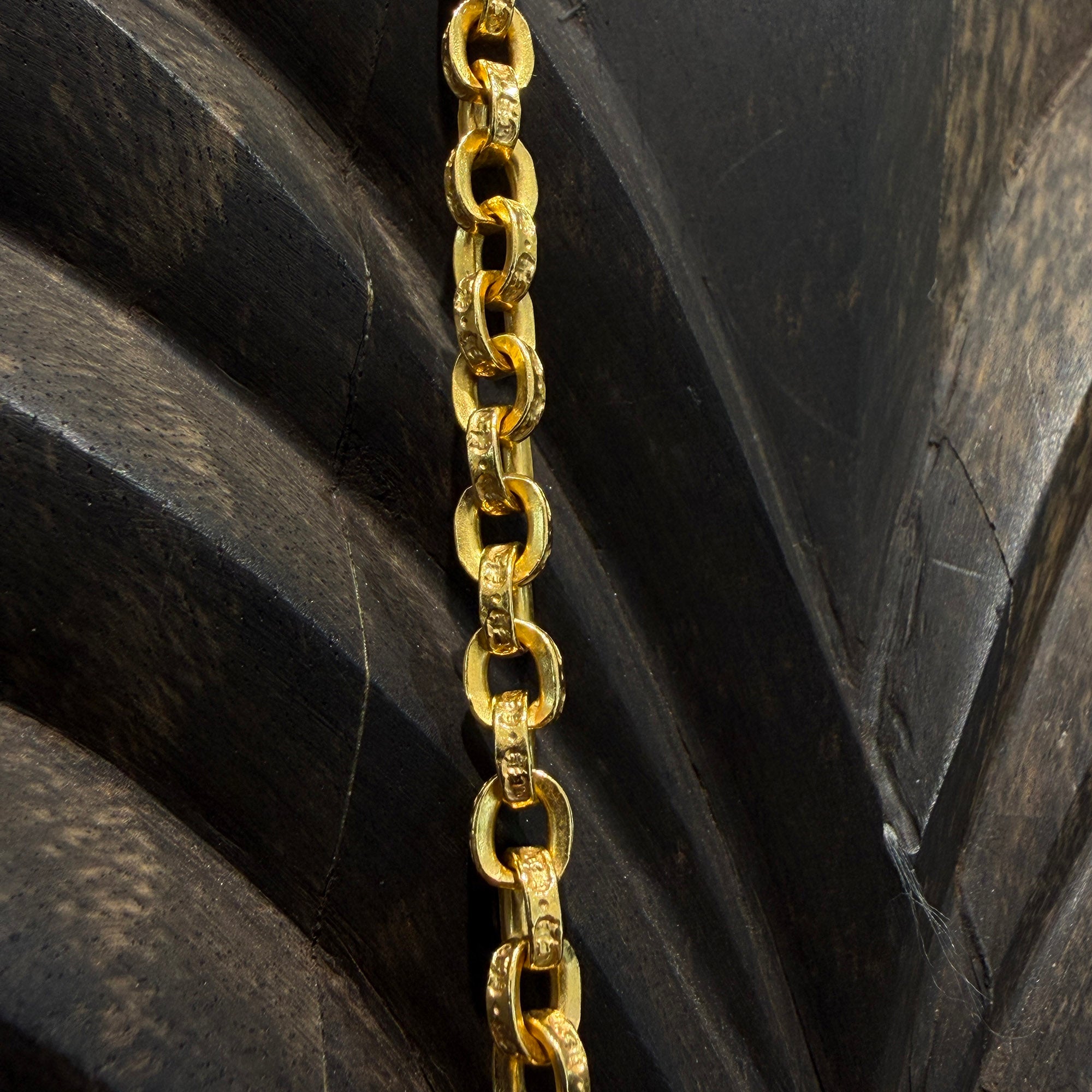 CHROME HEARTS 22K Paper Chain Size 20 Inch クロムハーツ 22K