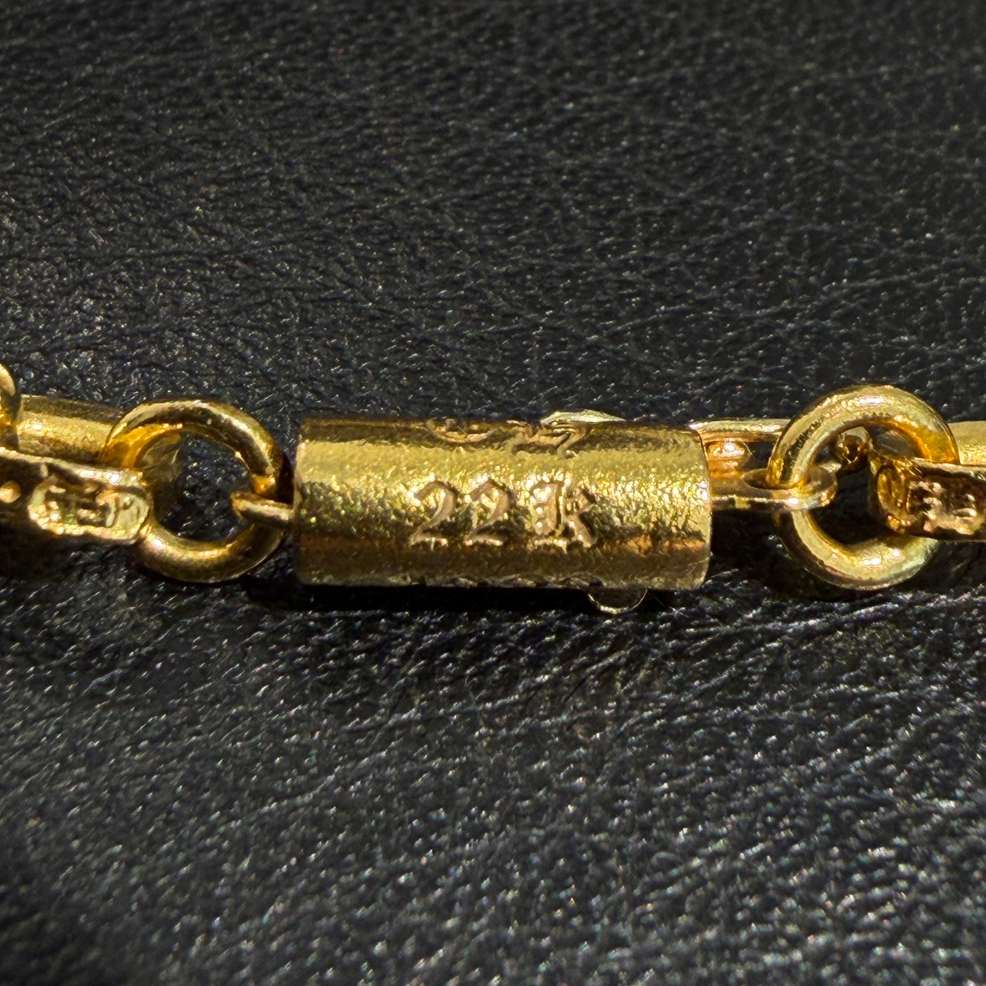CHROME HEARTS 22K Paper Chain Size 20 Inch クロムハーツ 22K