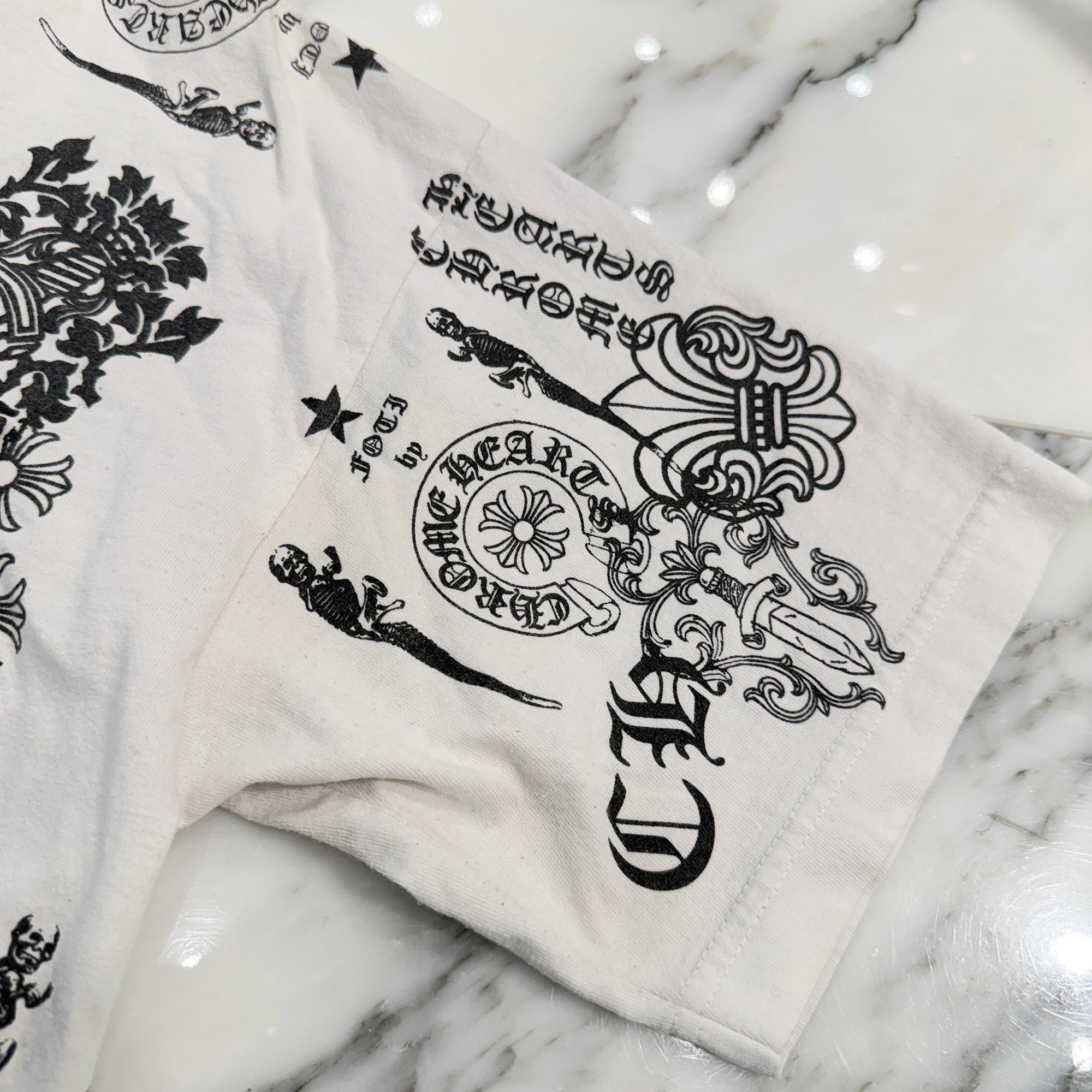 CHROME HEARTS Multi Motif Tee Size L クロムハーツ マルチモチーフ Tシャツ サイズL