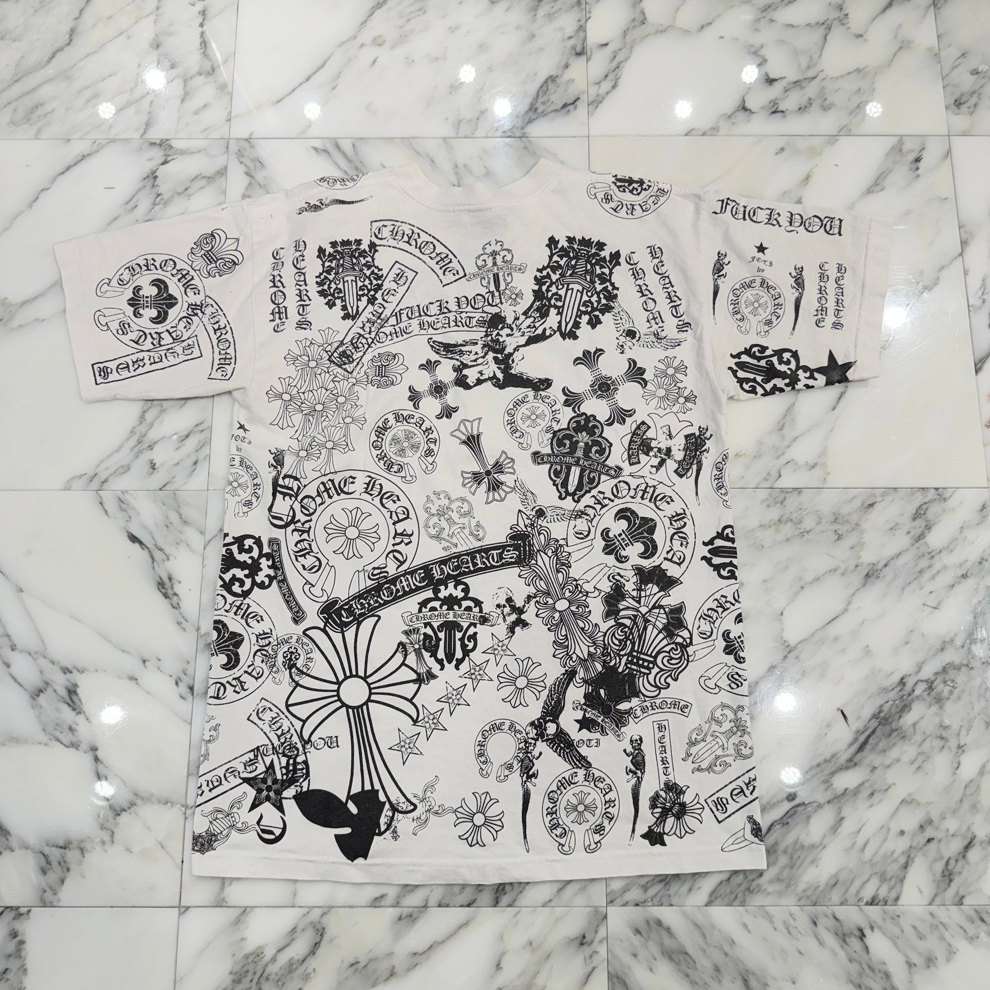 CHROME HEARTS Multi Motif Tee Size L クロムハーツ マルチモチーフ Tシャツ サイズL