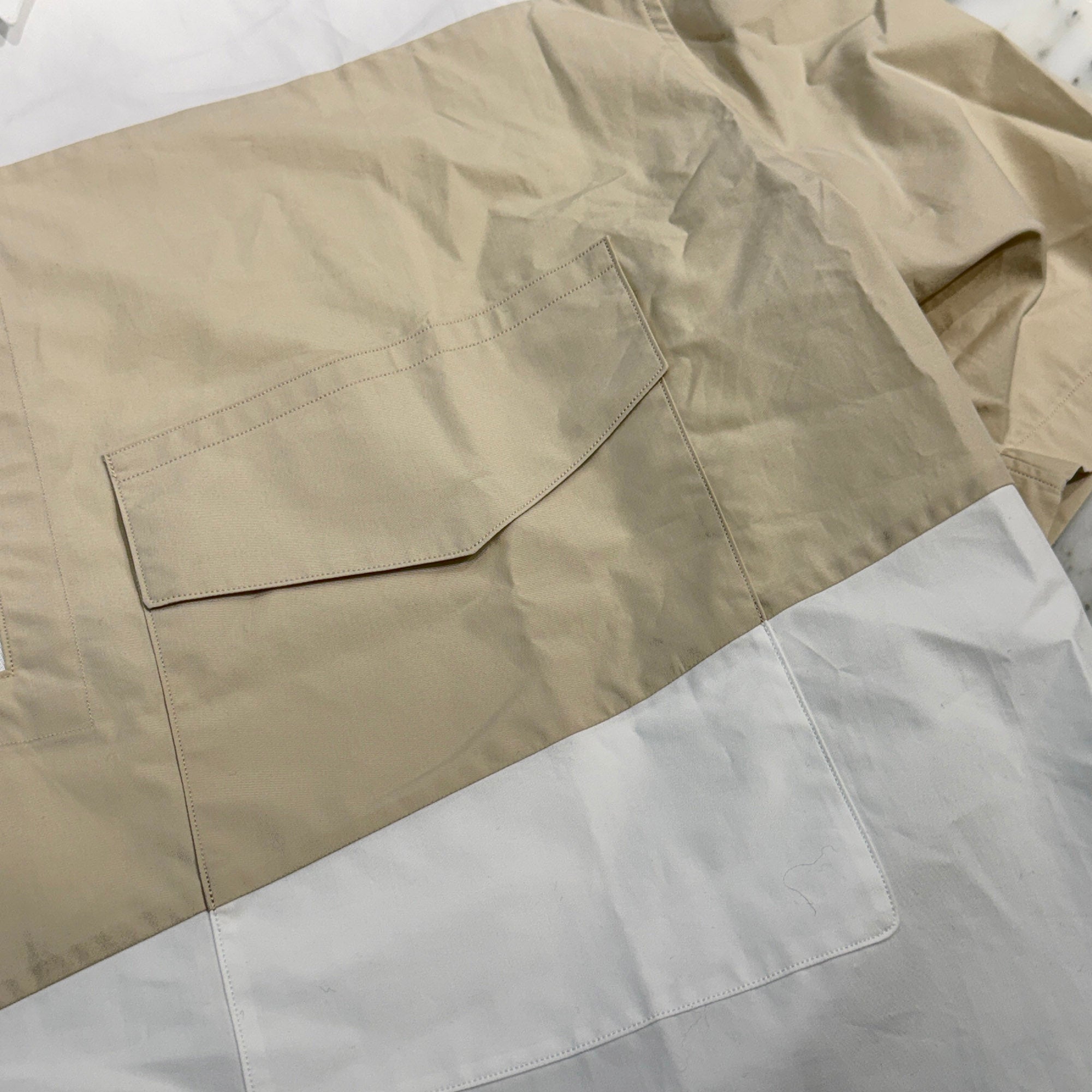 HERMES Polo Neck Knit Half Zip Boxy Fit shirt H656250H Size 42 エルメス ポロネックニット ハーフジップ ボクシーフィット シャツ サイズ42