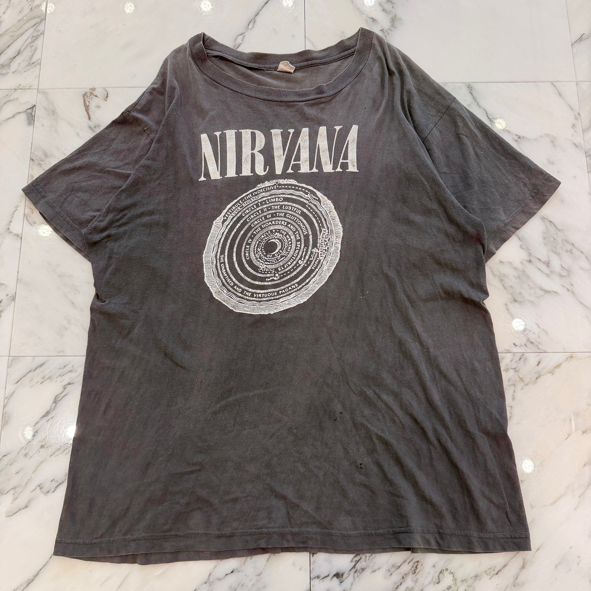 Vintage 90's NIRVANA "VESTIBULE" S/S Tee Size XL ヴィンテージ 90's ニルヴァーナ "ヴェスティビュール" Tシャツ サイズXL