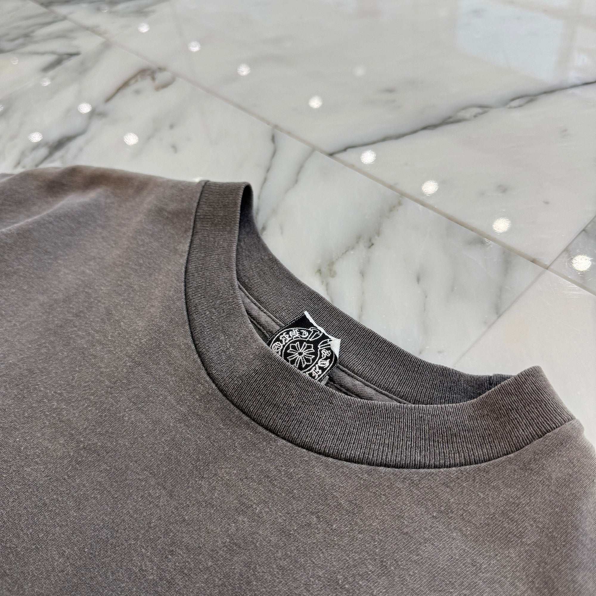 CHROME HEARTS Horseshoe Back Cemetery Cross Print Tee Size M クロムハーツ ホースシュー バックセメタリークロスプリント Tシャツ サイズM