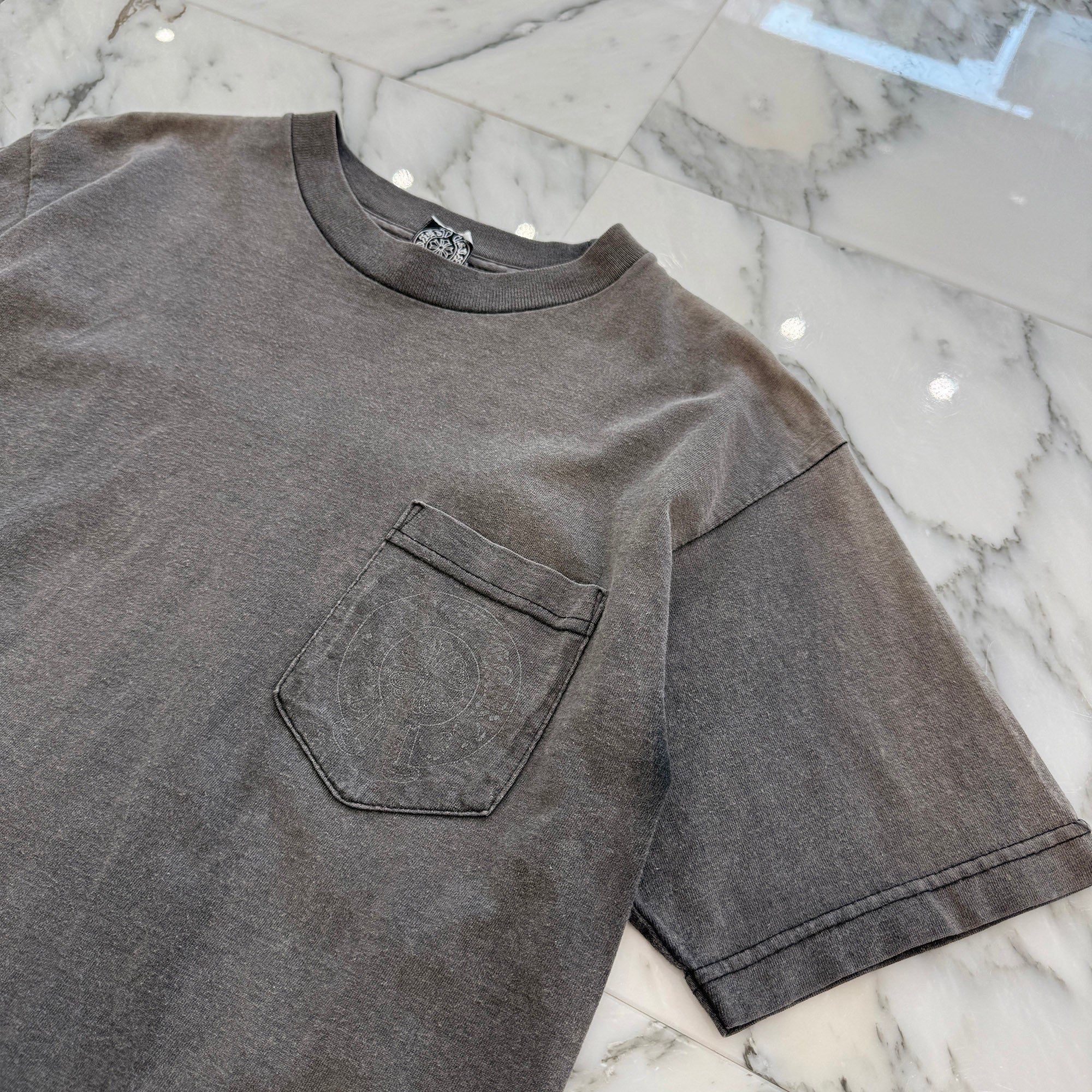 CHROME HEARTS Horseshoe Back Cemetery Cross Print Tee Size M クロムハーツ ホースシュー バックセメタリークロスプリント Tシャツ サイズM