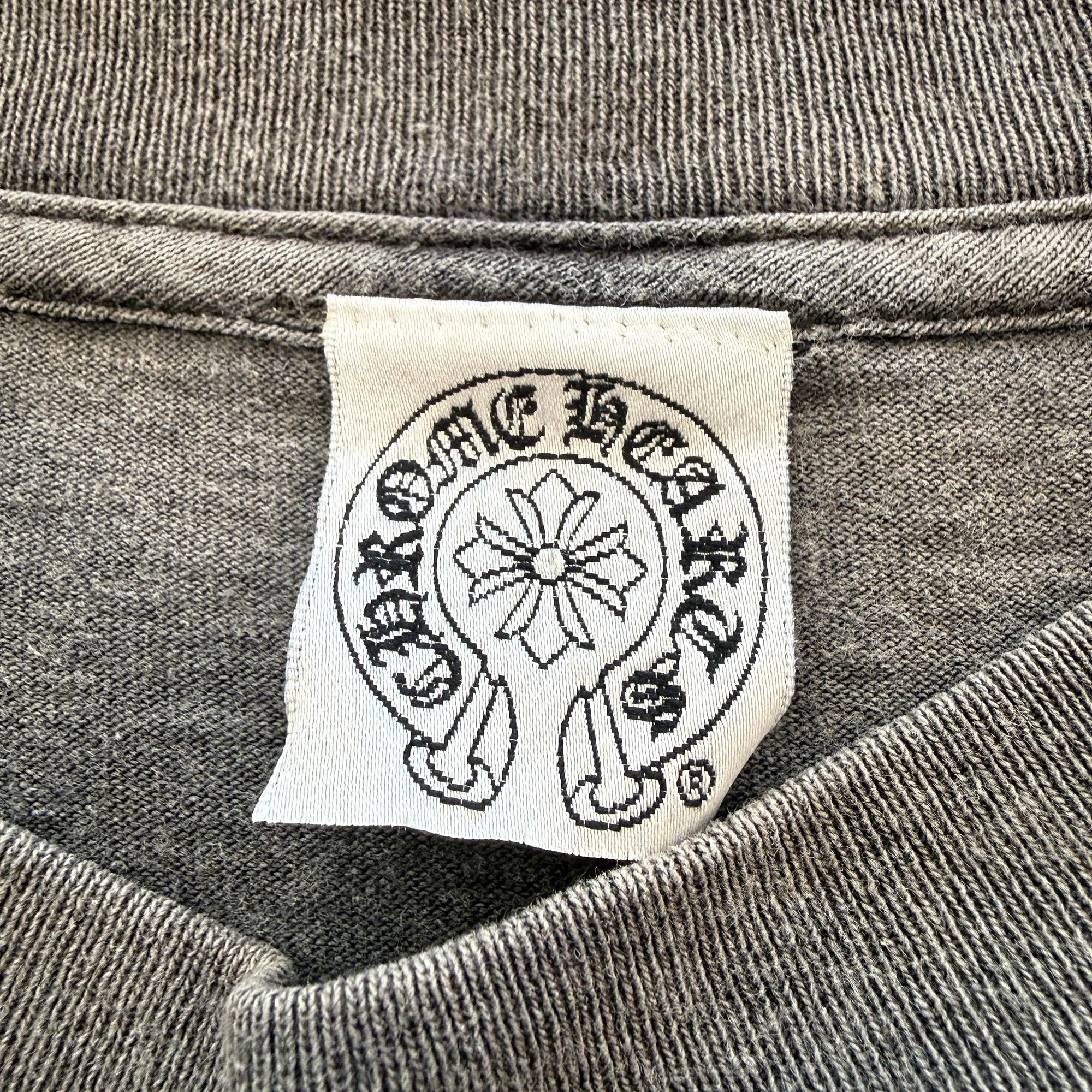 CHROME HEARTS Horseshoe Back Cemetery Cross Print Tee Size M クロムハーツ ホースシュー バックセメタリークロスプリント Tシャツ サイズM