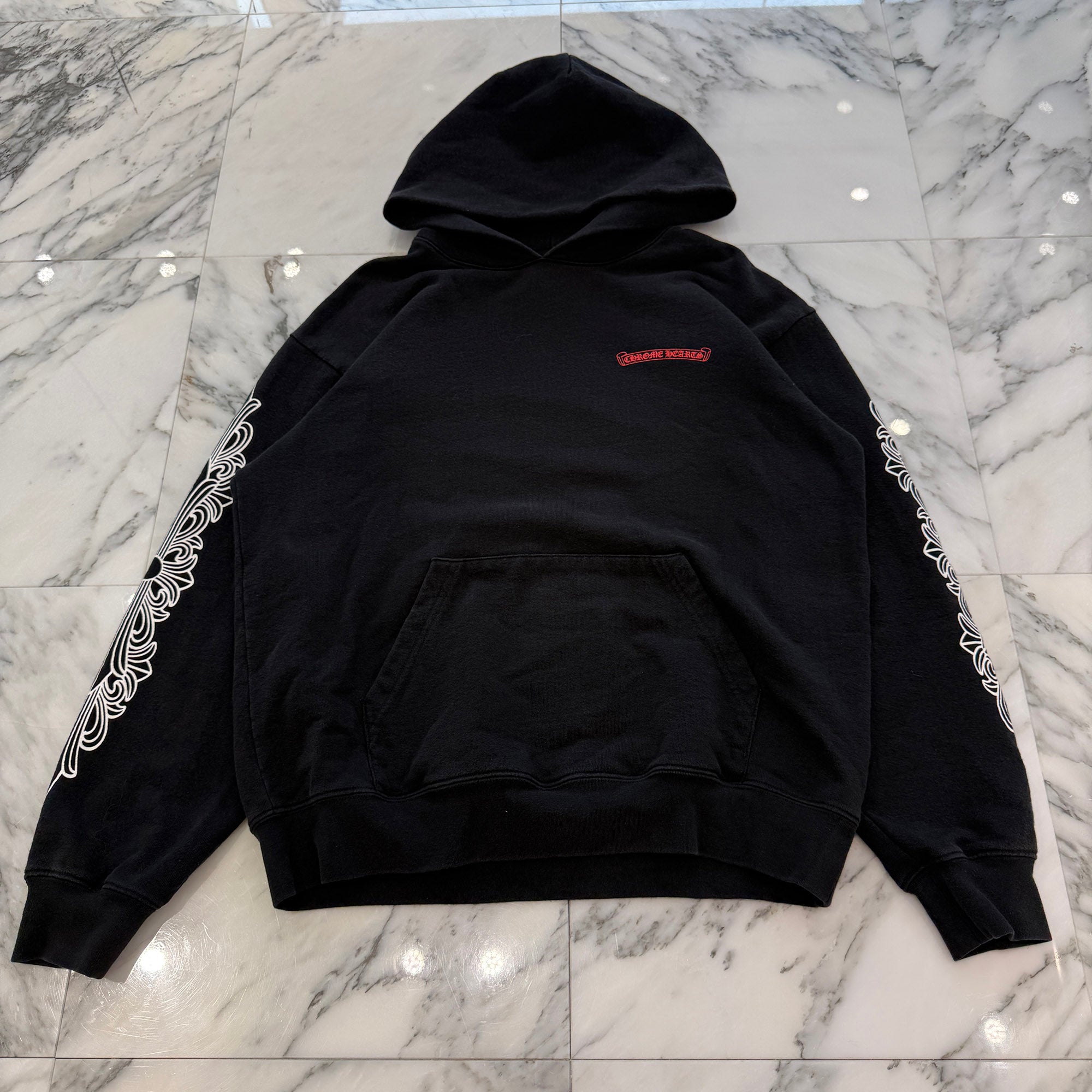 CHROME HEARTS × MATTY BOY 99 Eyes Chomper Pullover Hoodie Size XL クロムハーツ × マッティボーイ 99アイズ チョンパー プルオーバーフーディー サイズXL