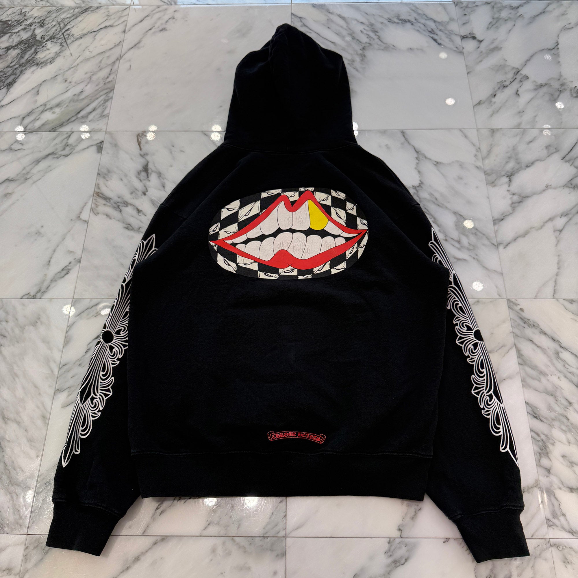 CHROME HEARTS × MATTY BOY 99 Eyes Chomper Pullover Hoodie Size XL クロムハーツ × マッティボーイ 99アイズ チョンパー プルオーバーフーディー サイズXL