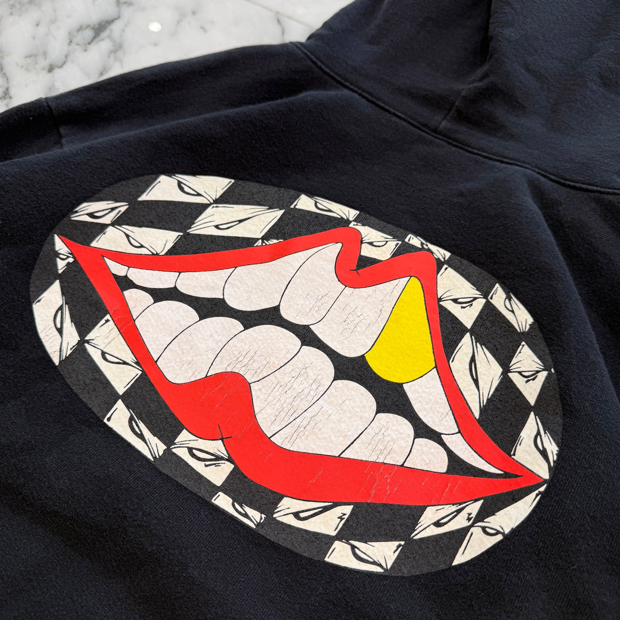 CHROME HEARTS × MATTY BOY 99 Eyes Chomper Pullover Hoodie Size XL クロムハーツ × マッティボーイ 99アイズ チョンパー プルオーバーフーディー サイズXL