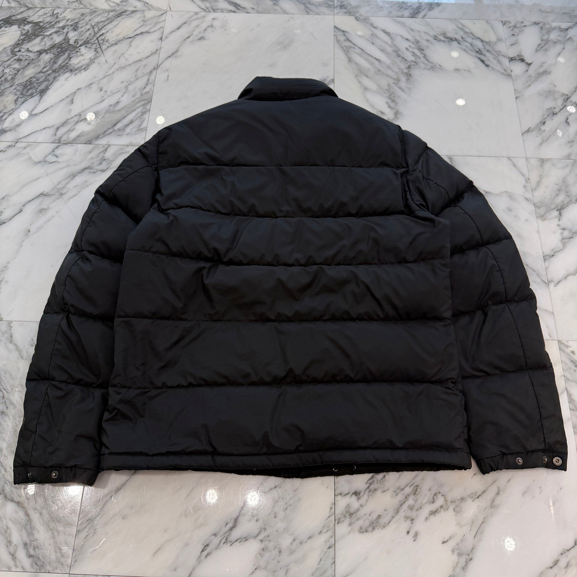PRADA 2022AW Triangle Logo Plate Down Jacket SGY091 R132 1060 Size 54 プラダ トライアングルロゴ プレート ダウンジャケット サイズ54