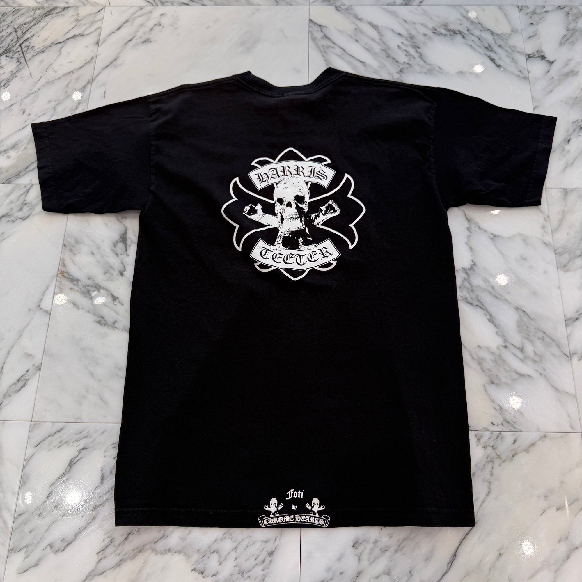 CHROME HEARTS FOTI Harris Teeter CH Plus Print Tee Size L クロムハーツ フォティ・ハリスティーター CH プラス プリントTシャツ サイズL