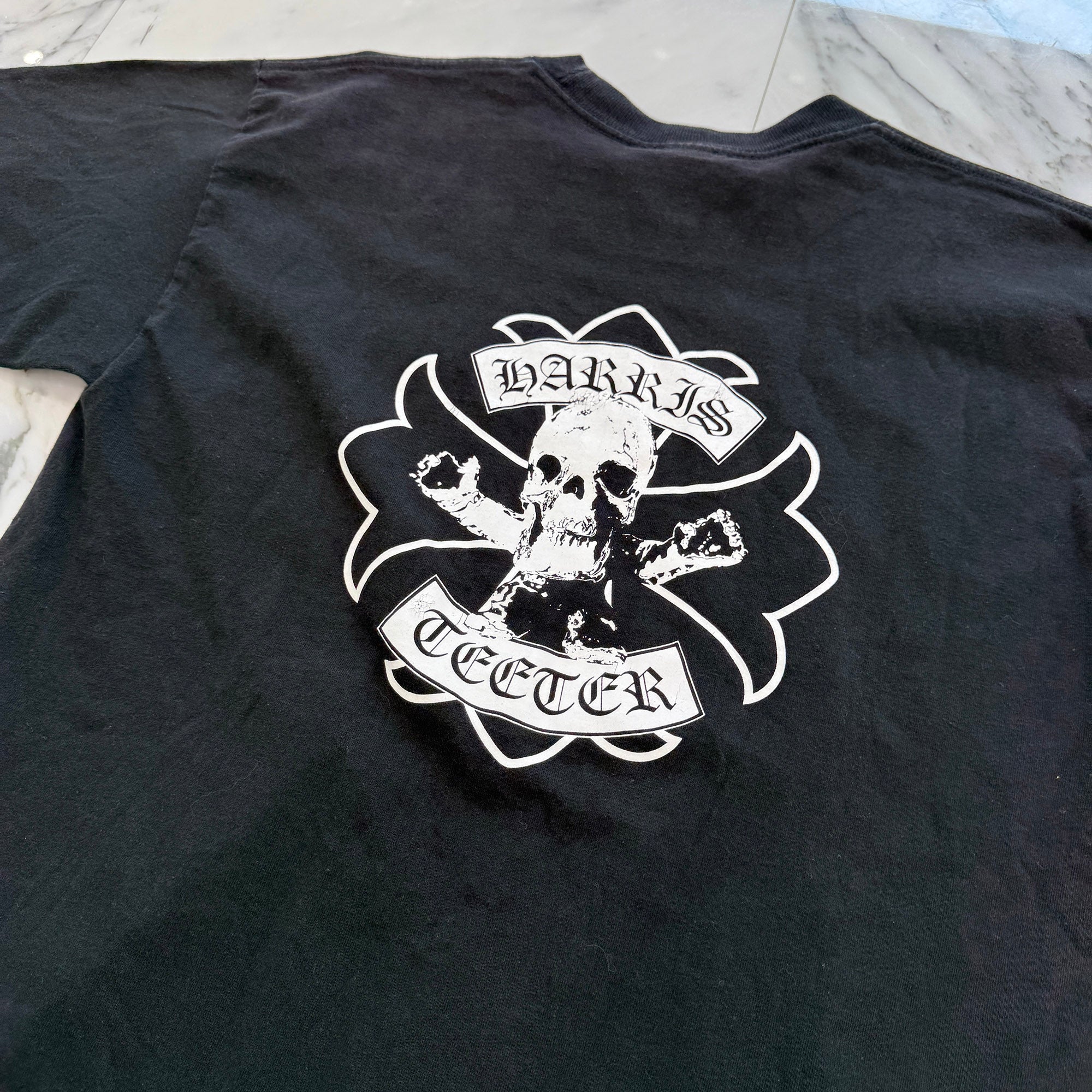 CHROME HEARTS FOTI Harris Teeter CH Plus Print Tee Size L クロムハーツ フォティ・ハリスティーター CH プラス プリントTシャツ サイズL