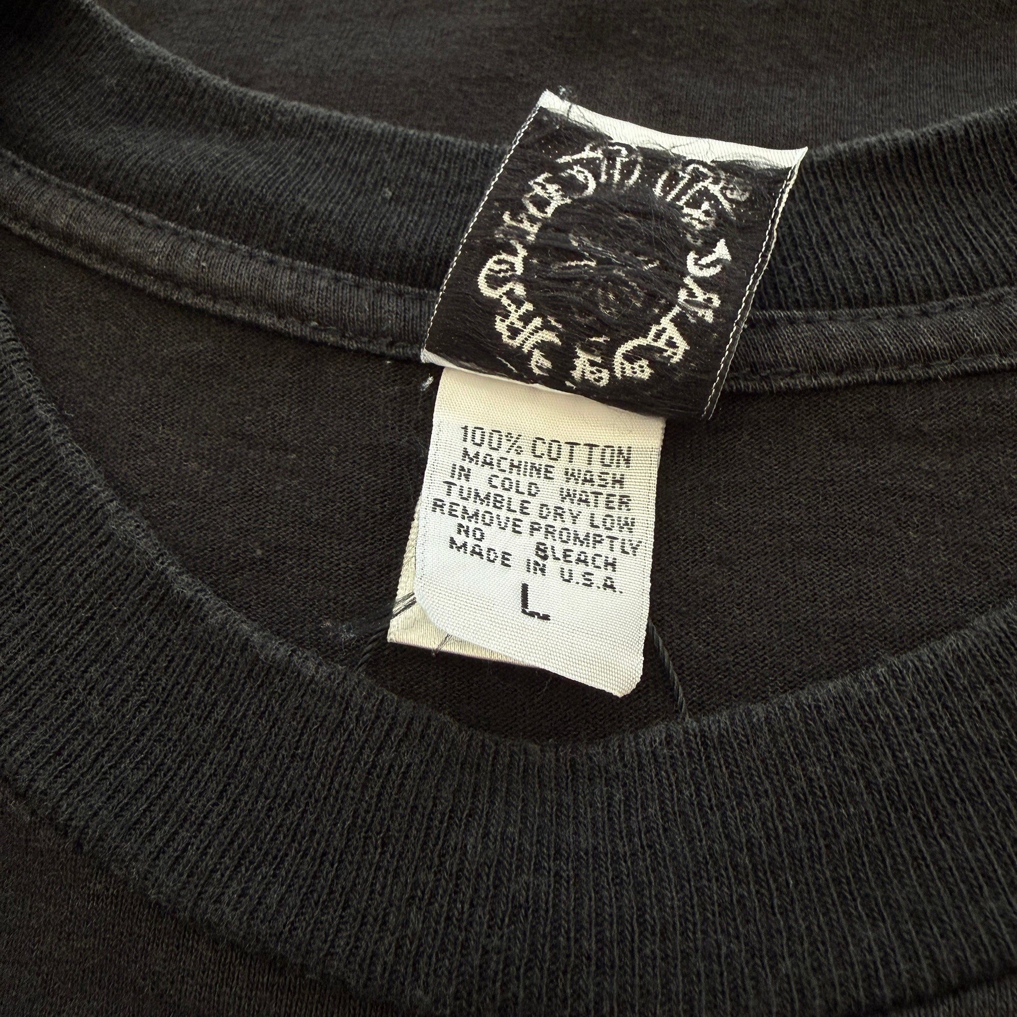 CHROME HEARTS FOTI Harris Teeter CH Plus Print Tee Size L クロムハーツ フォティ・ハリスティーター CH プラス プリントTシャツ サイズL