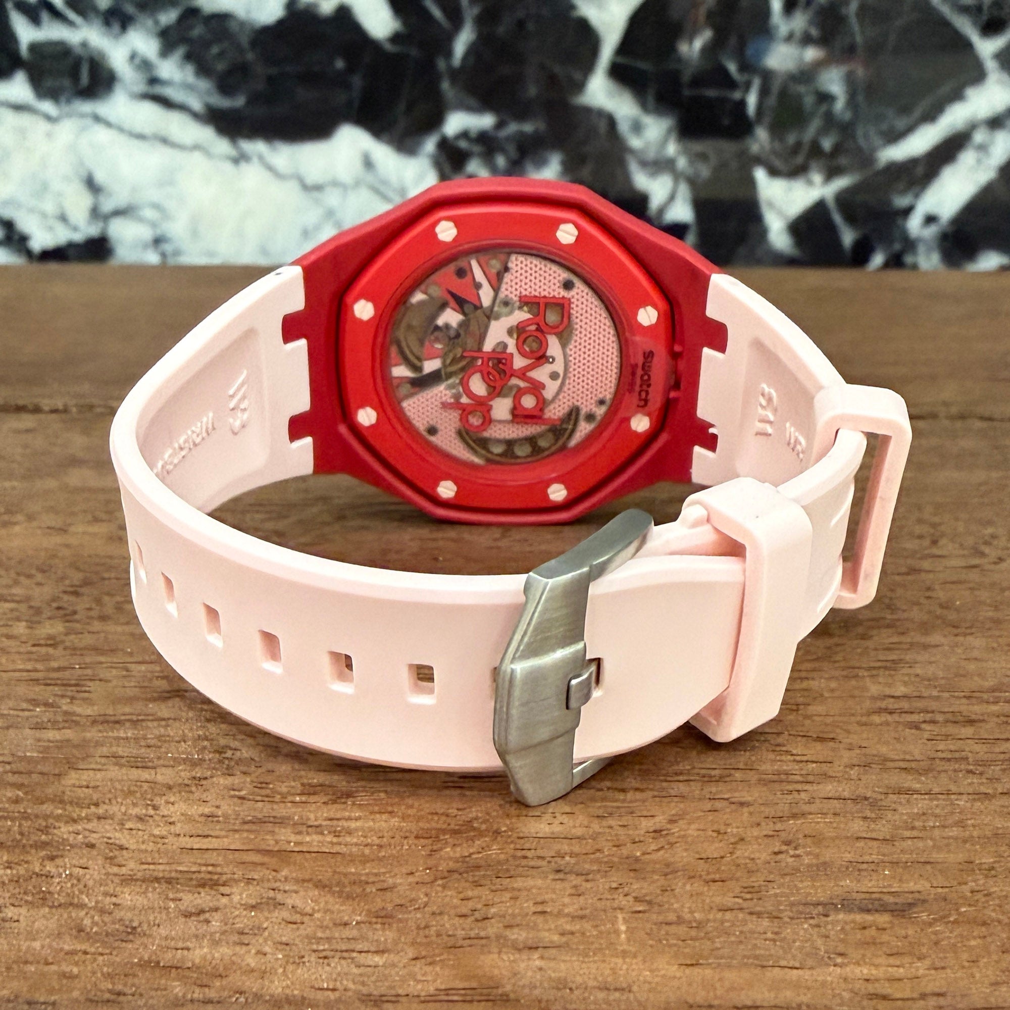 AUDEMARS PIGUET × SWATCH Royal Pop "Otto Rosso" SSX03R100N オーデマ ピゲ×スウォッチ ロイヤル ポップ "オット・ロッソ"