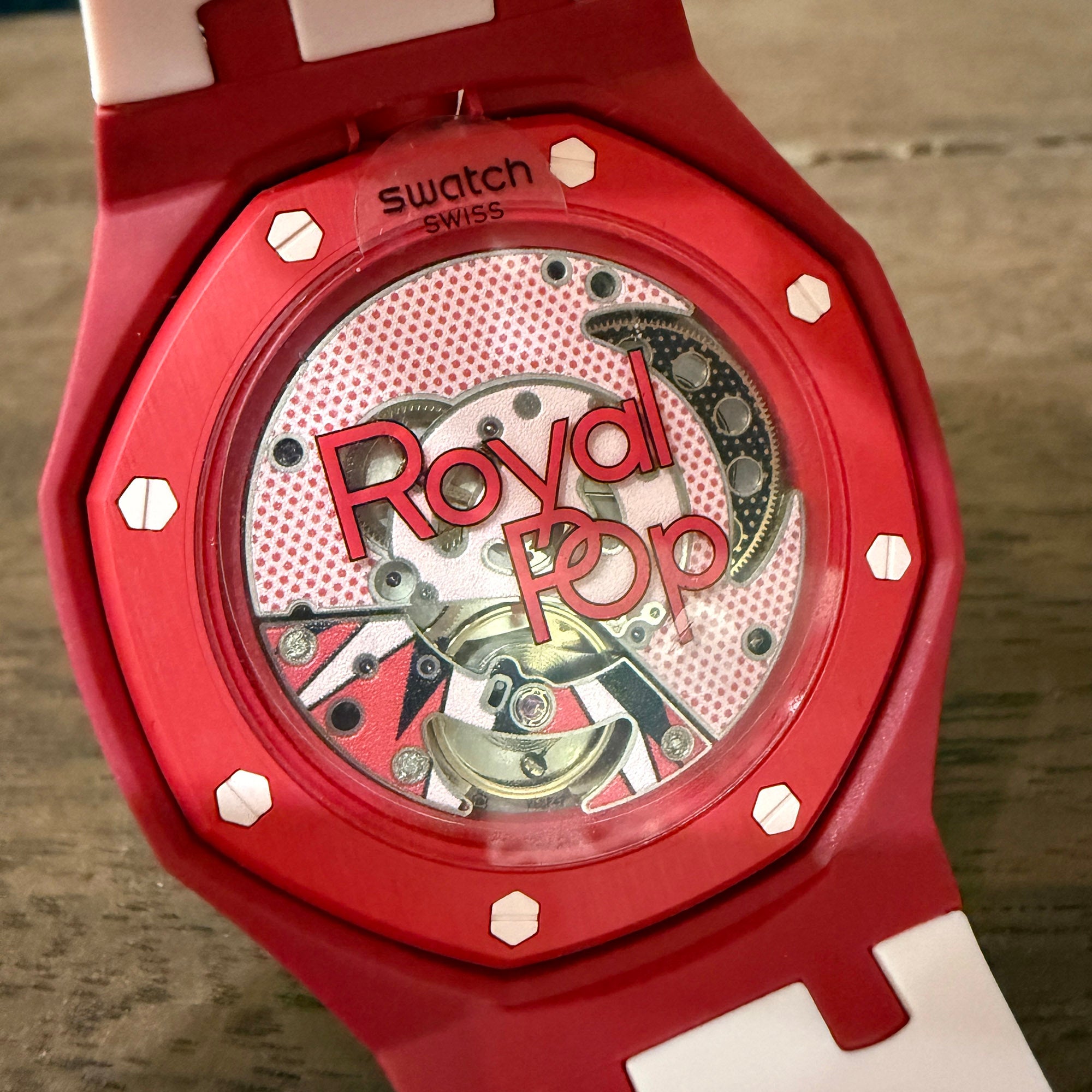 AUDEMARS PIGUET × SWATCH Royal Pop "Otto Rosso" SSX03R100N オーデマ ピゲ×スウォッチ ロイヤル ポップ "オット・ロッソ"