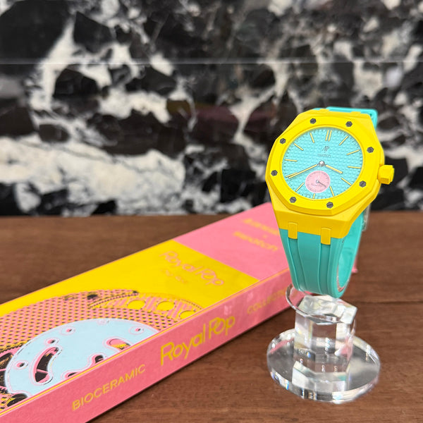 AUDEMARS PIGUET × SWATCH Royal Pop "OTG ROZ" SSX03J100N オーデマ ピゲ×スウォッチ ロイヤル ポップ "オージー・ロズ"