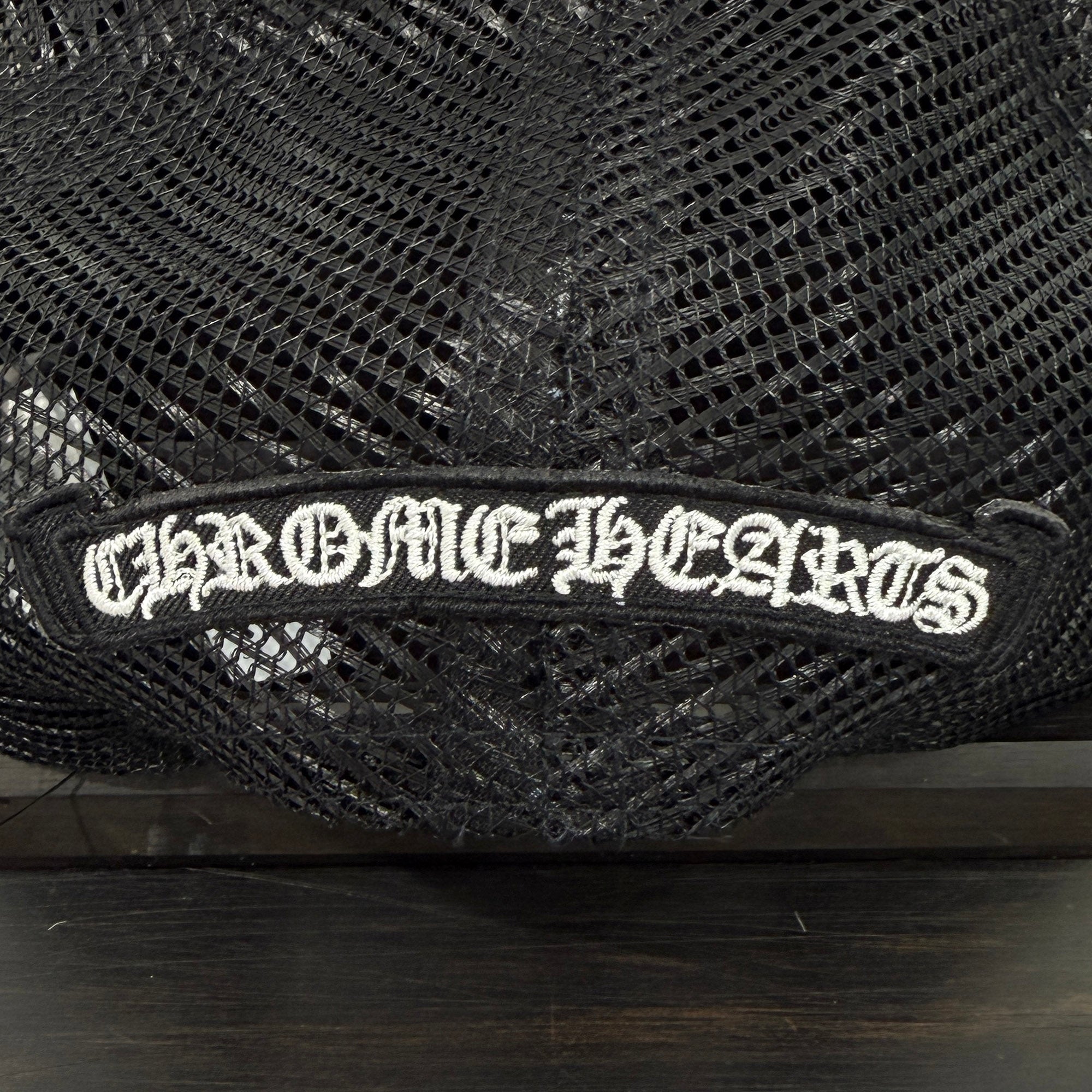 CHROME HEARTS Triple Cross Patch Trucker Cap ONE SIZE (51-61