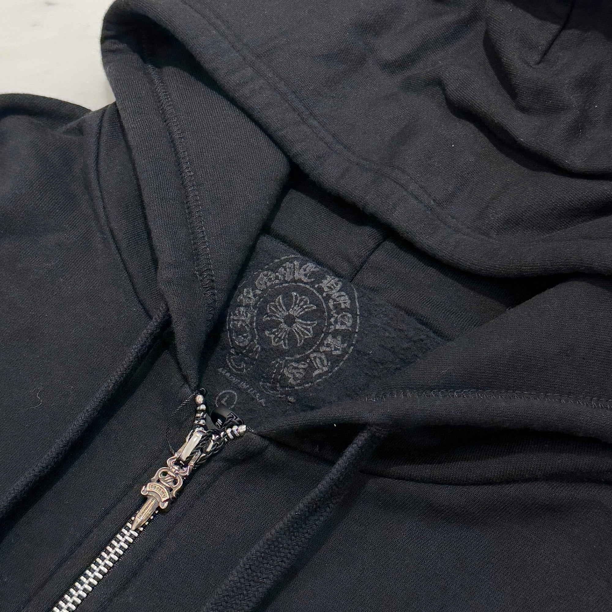 CHROME HEARTS 2021SS MLTCOL CEM CRS Zip Up Hoodie Size L クロムハーツ マルチカラー セメタリークロス ジップアップフーディ サイズL