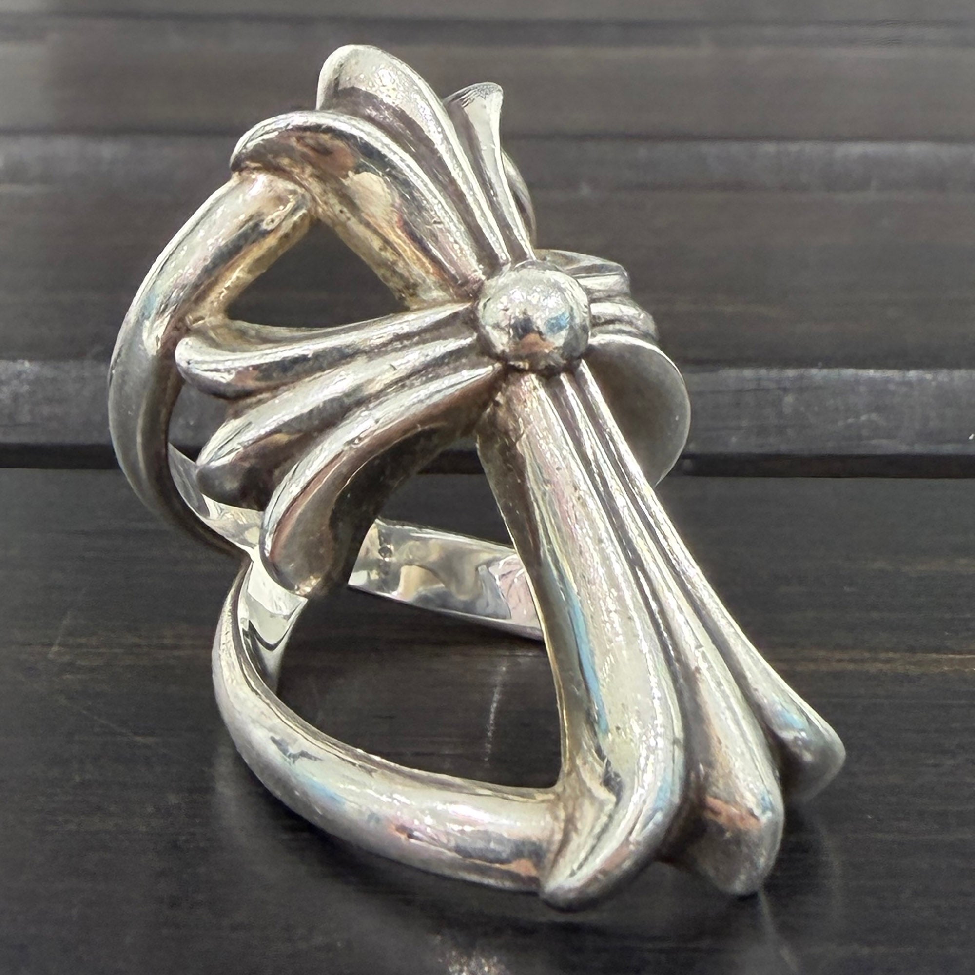 CHROME HEARTS Infinity CRS Ring Size 約14号 クロムハーツ インフィニティークロス リング サイズ約14号