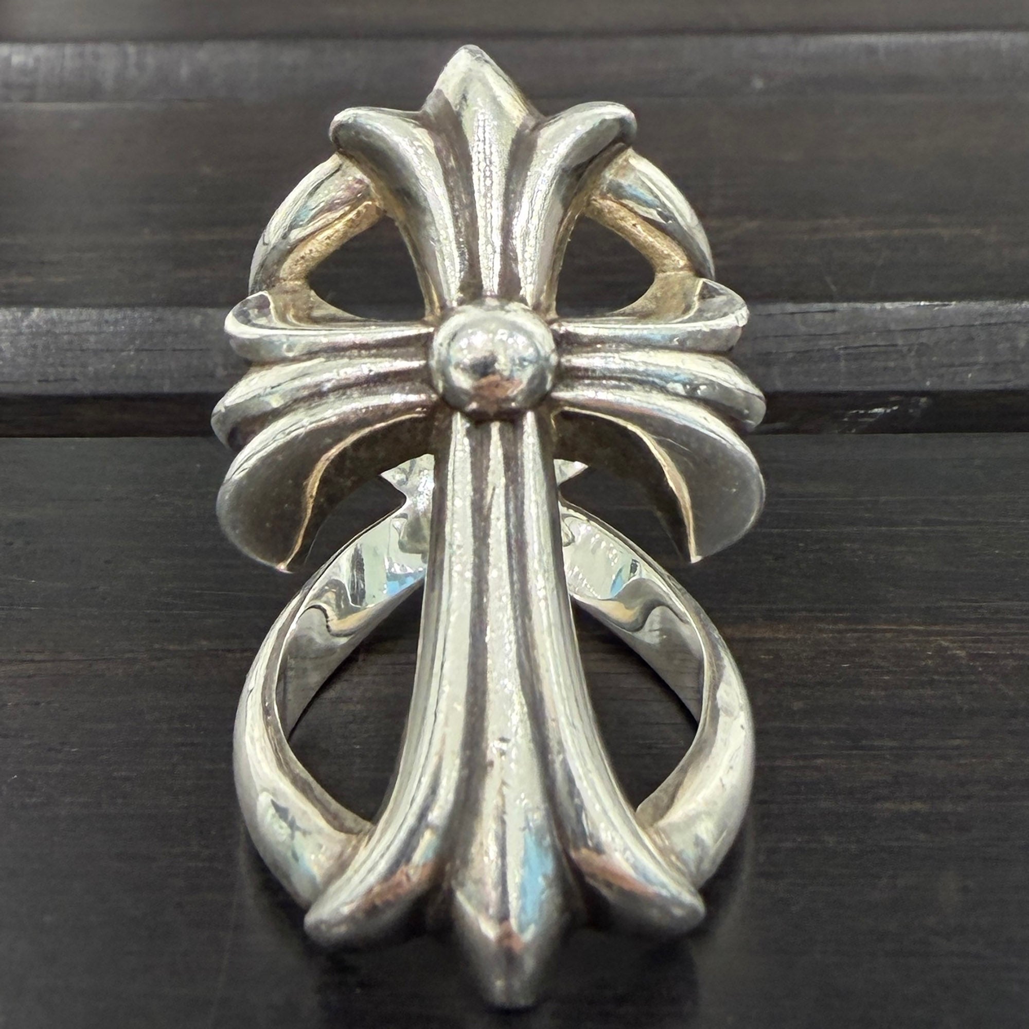 CHROME HEARTS Infinity CRS Ring Size 約14号 クロムハーツ インフィニティークロス リング サイズ約14号