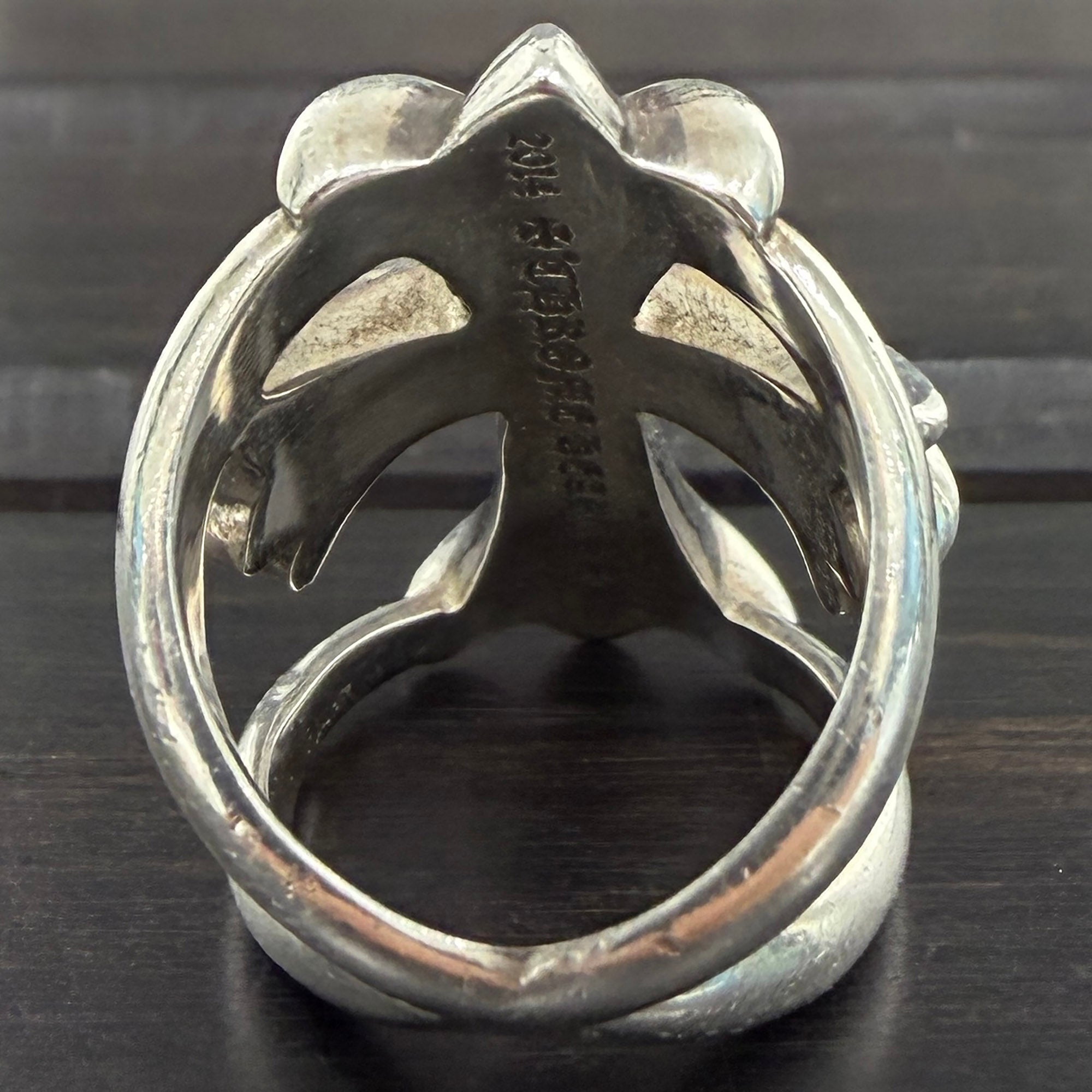 CHROME HEARTS Infinity CRS Ring Size 約14号 クロムハーツ インフィニティークロス リング サイズ約14号