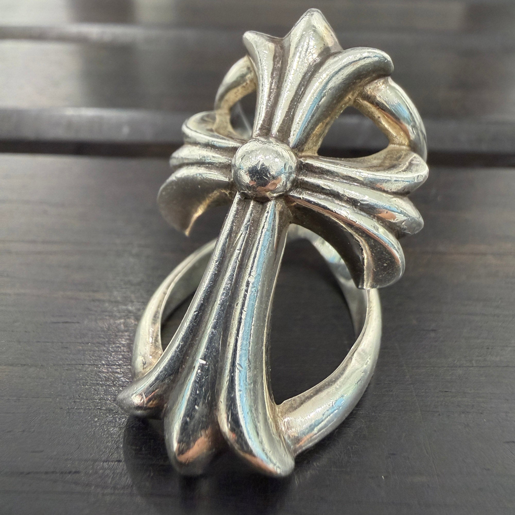 CHROME HEARTS Infinity CRS Ring Size 約14号 クロムハーツ インフィニティークロス リング サイズ約14号