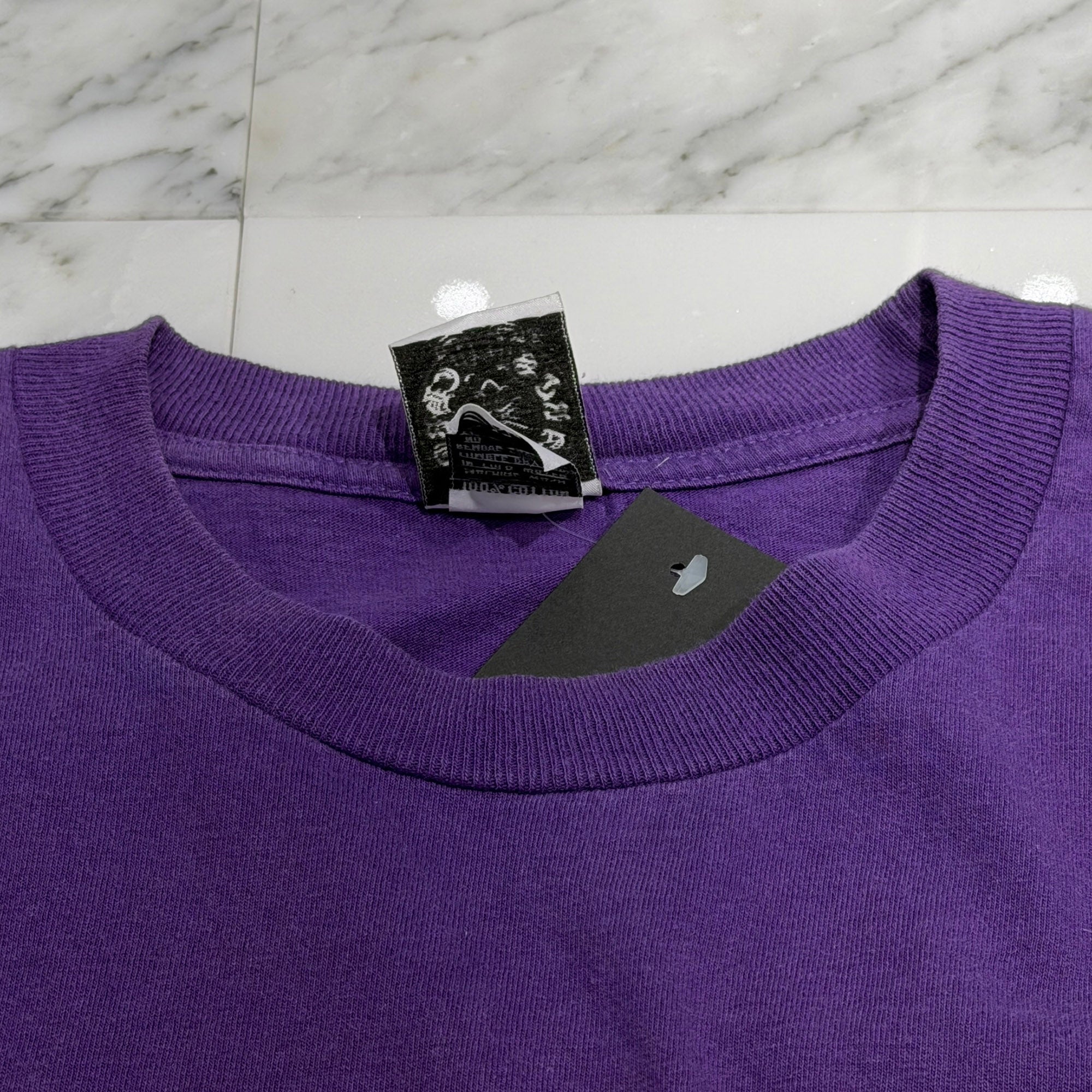 CHROME HEARTS Vertical Logo Back Scroll Print Tee Size XL クロムハーツ ヴァーティカルロゴ バックスクロール プリント Tシャツ サイズXL