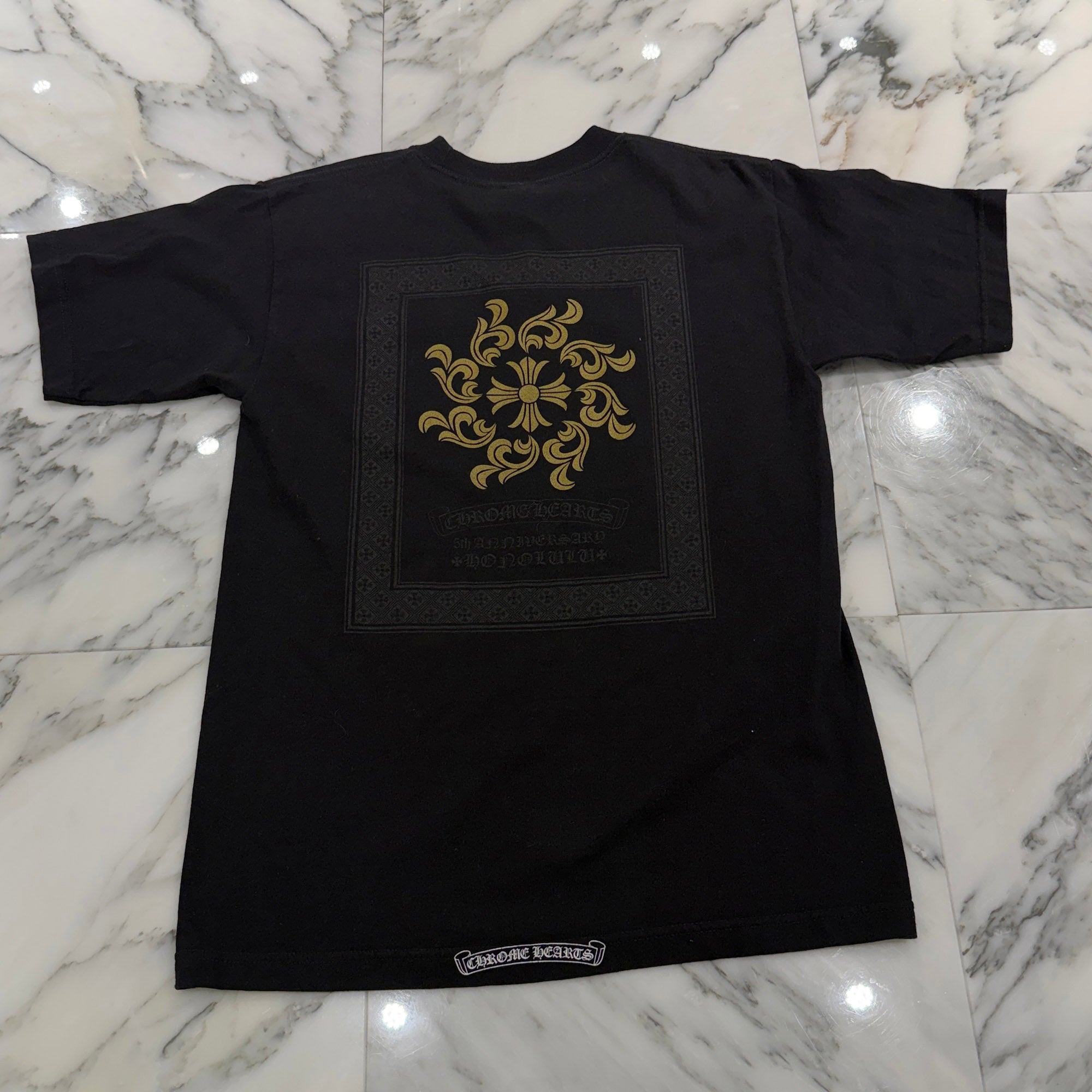 CHROME HEARTS HONOLULU Limited 5th Anniversary Shine Logo Tee サイズM クロムハーツ ホノルル リミテッド 5th アニバーサリー シャインロゴ Tシャツ サイズM