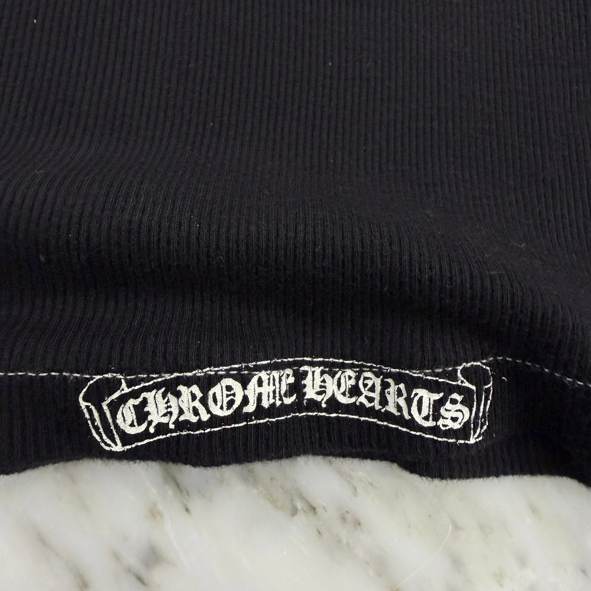CHROME HEARTS CH Cross Side Vertical Logo Fuck You Tank Top Size L クロムハーツ CHクロス サイド ヴァーティカルロゴ ファックユー タンクトップ サイズL