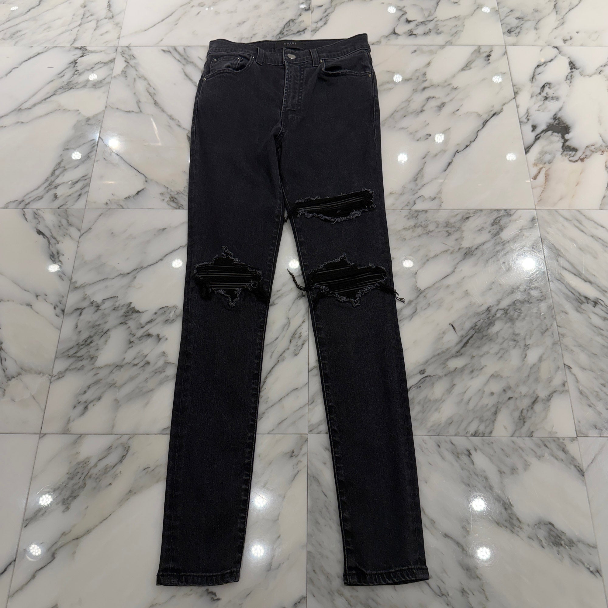 AMIRI MX1 Damage Skinny Denim Pants Size 25 アミリ MX1 ダメージ加工 スキニー デニムパンツ サイズ25