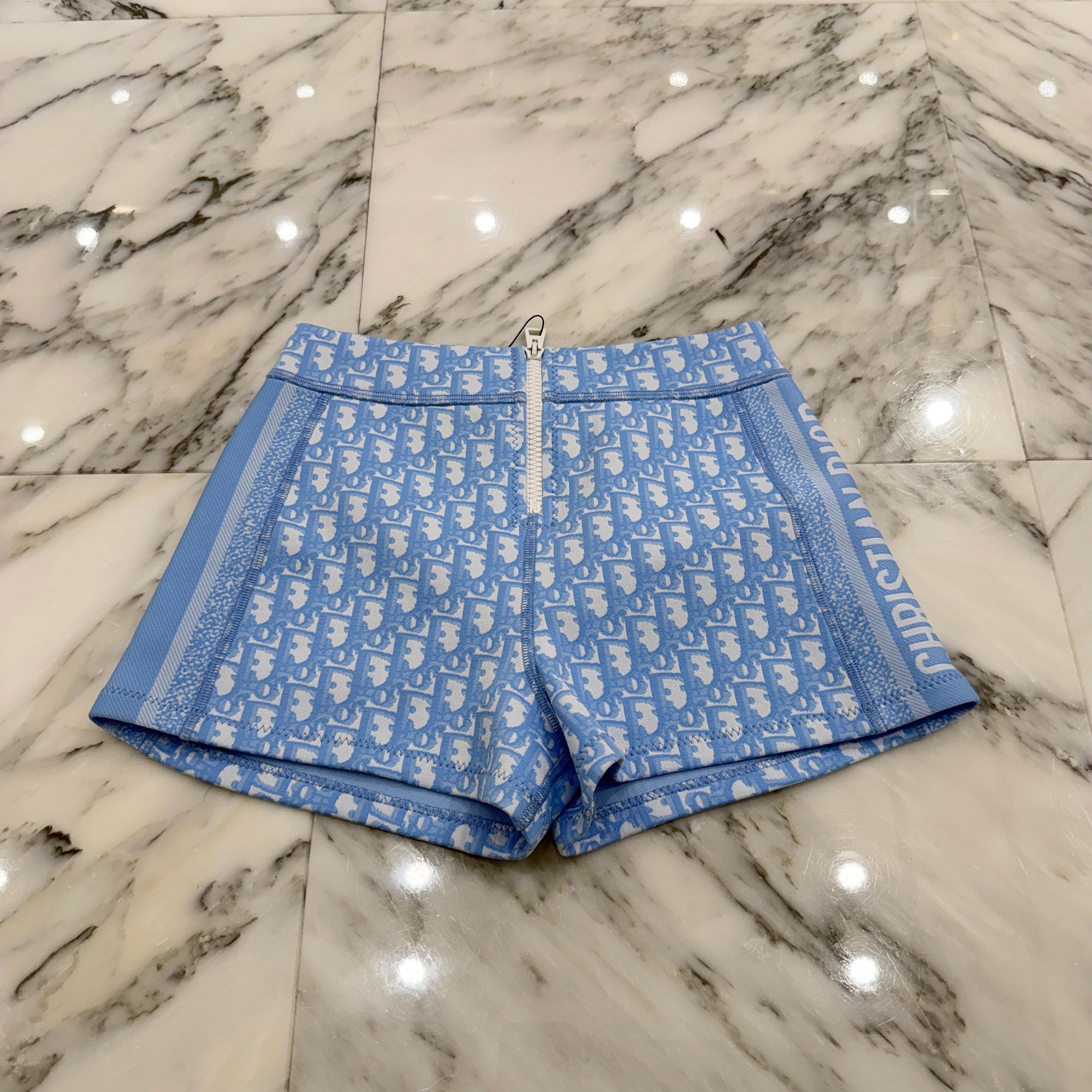 DIOR 2021SS Oblique Zip Up Shorts 143P24A4040 Size 34 ディオール オブリーク ジップアップ ショーツ サイズ34
