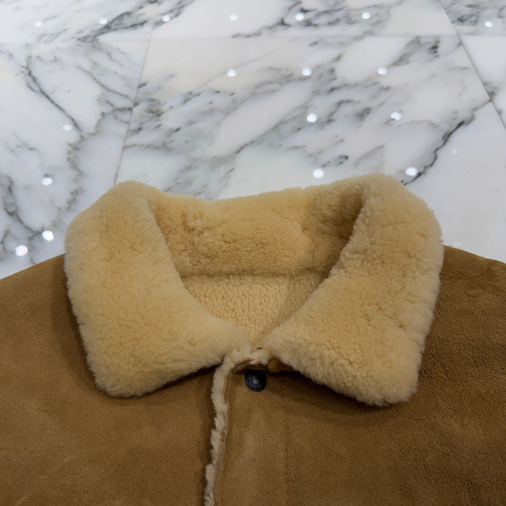 SAINT Mxxxxxx × BerBerJin 2025AW BB MOUTON JACKET SM-HR1-0000-C59 Size L セントマイケル×ベルベルジン BB ムートン ジャケット サイズL
