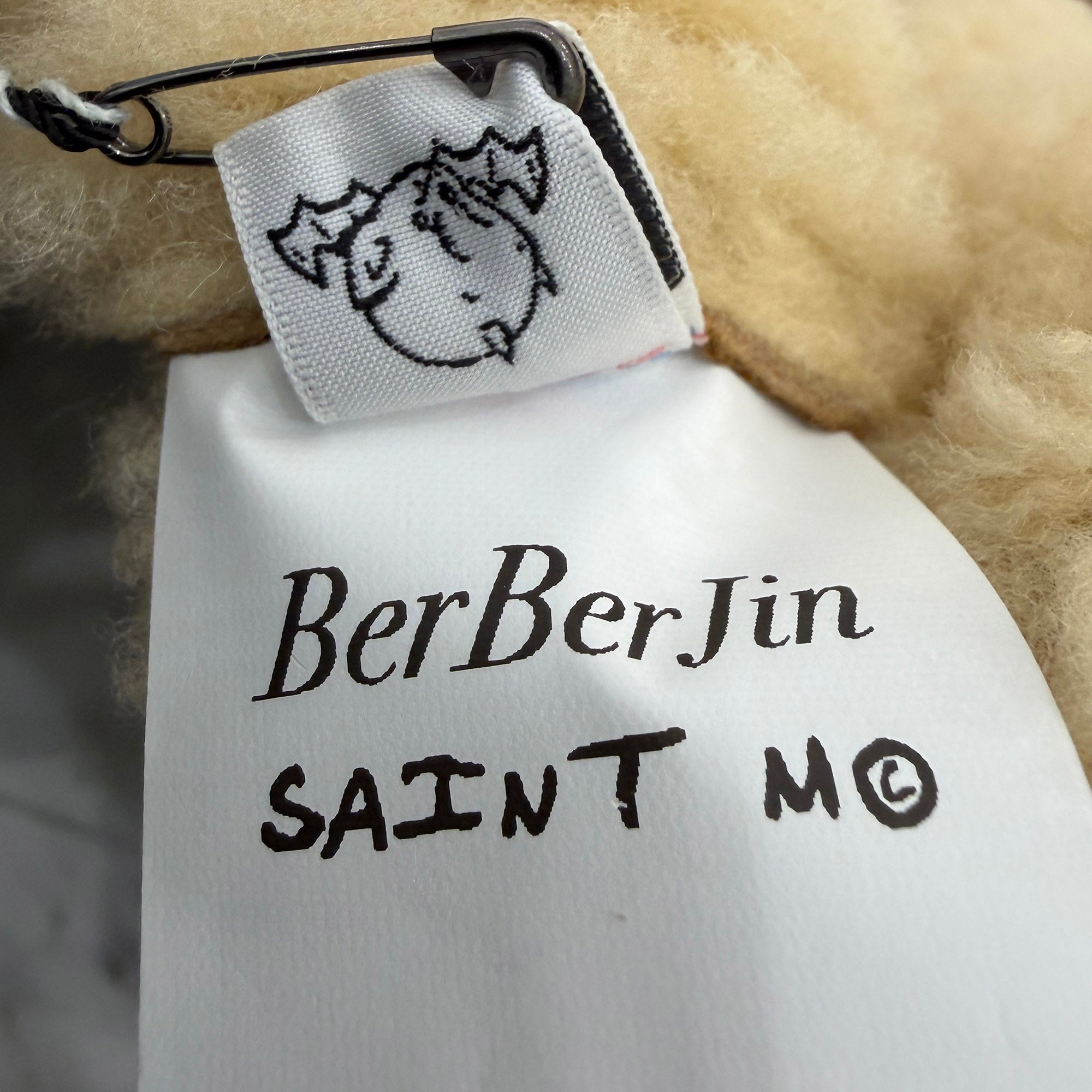 SAINT Mxxxxxx × BerBerJin 2025AW BB MOUTON JACKET SM-HR1-0000-C59 Size L セントマイケル×ベルベルジン BB ムートン ジャケット サイズL
