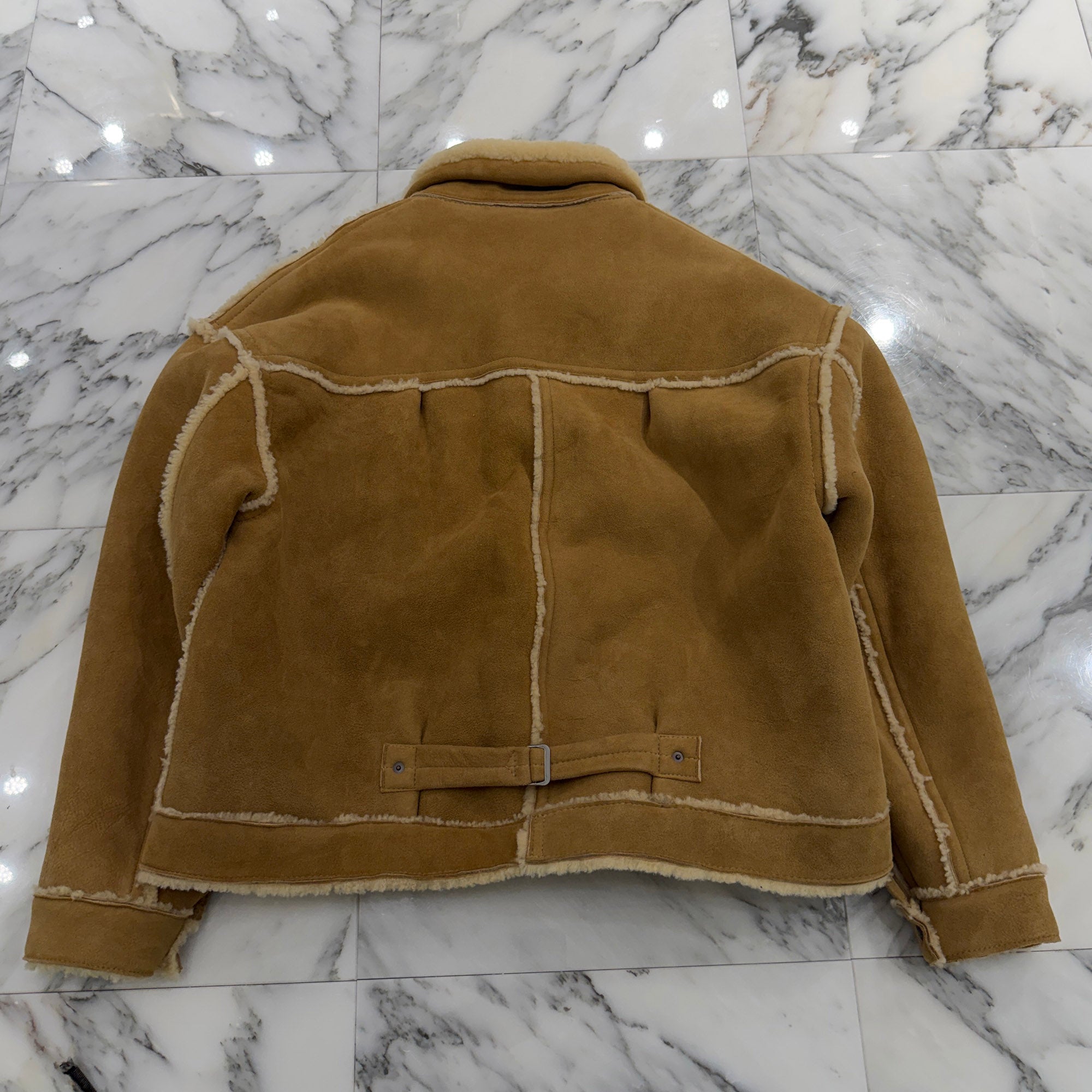 SAINT Mxxxxxx × BerBerJin 2025AW BB MOUTON JACKET SM-HR1-0000-C59 Size L セントマイケル×ベルベルジン BB ムートン ジャケット サイズL