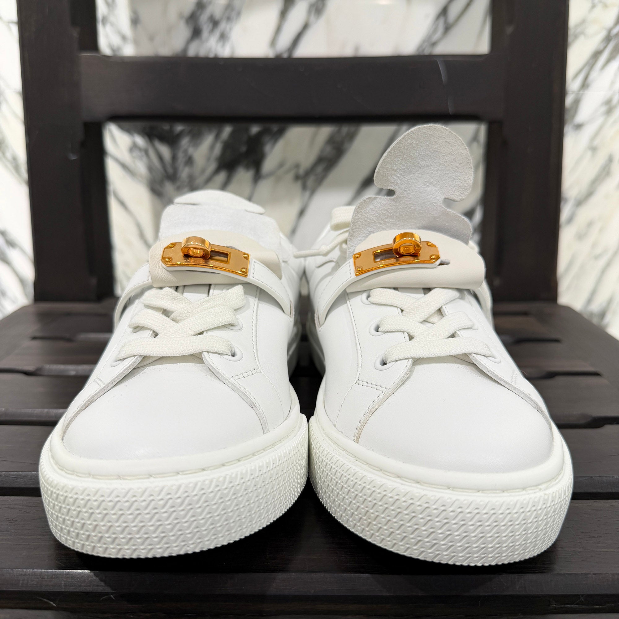 HERMES Sneakers "DAY" H212257Z 90340 Size 36 (約23.0cm～23.5cm) エルメス スニーカー "デイ" サイズ36(約23.0cm～23.5cm)