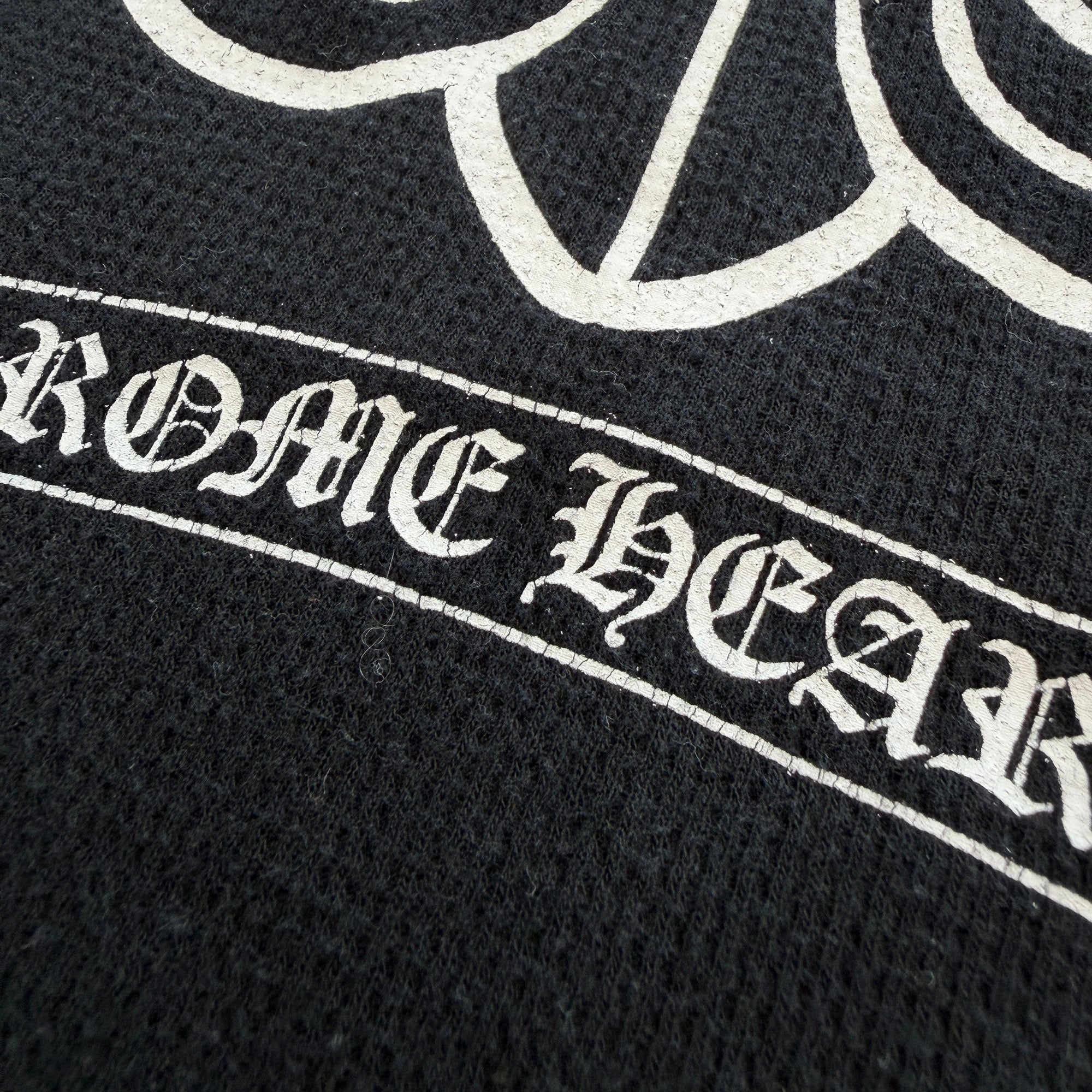 CHROME HEARTS BS FLARE Scroll Print Thermal Long Sleeve Tee Size L クロムハーツ BSフレア スクロール プリント サーマル ロングスリーブ Tシャツ サイズL