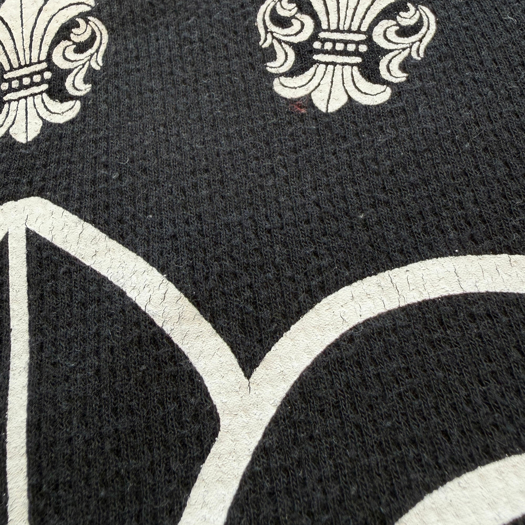CHROME HEARTS BS FLARE Scroll Print Thermal Long Sleeve Tee Size L クロムハーツ BSフレア スクロール プリント サーマル ロングスリーブ Tシャツ サイズL