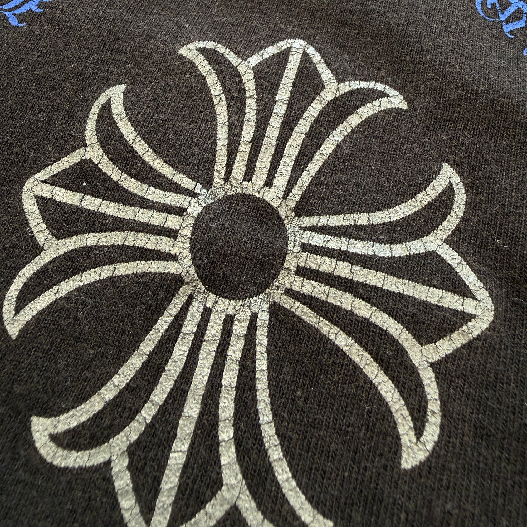 CHROME HEARTS Triple CH Plus Back Circle Print Tee Size S クロムハーツ トリプルCHプラス バックサークル プリントTシャツ サイズS