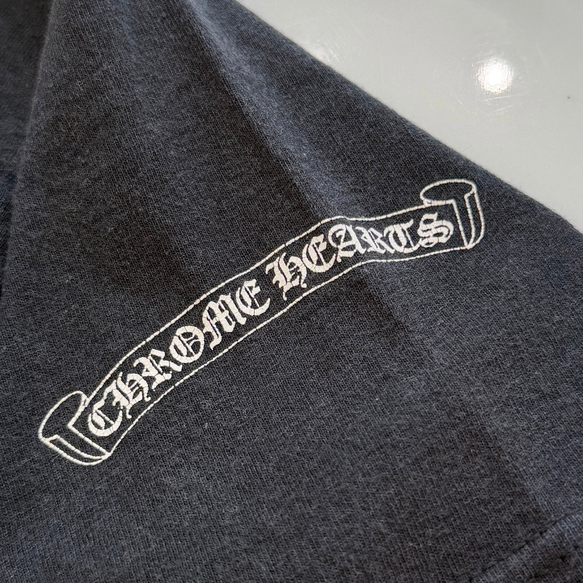 CHROME HEARTS CH Plus Block Cross Tee Size S クロムハーツ CHクロス ブロッククロス Tシャツ サイズS