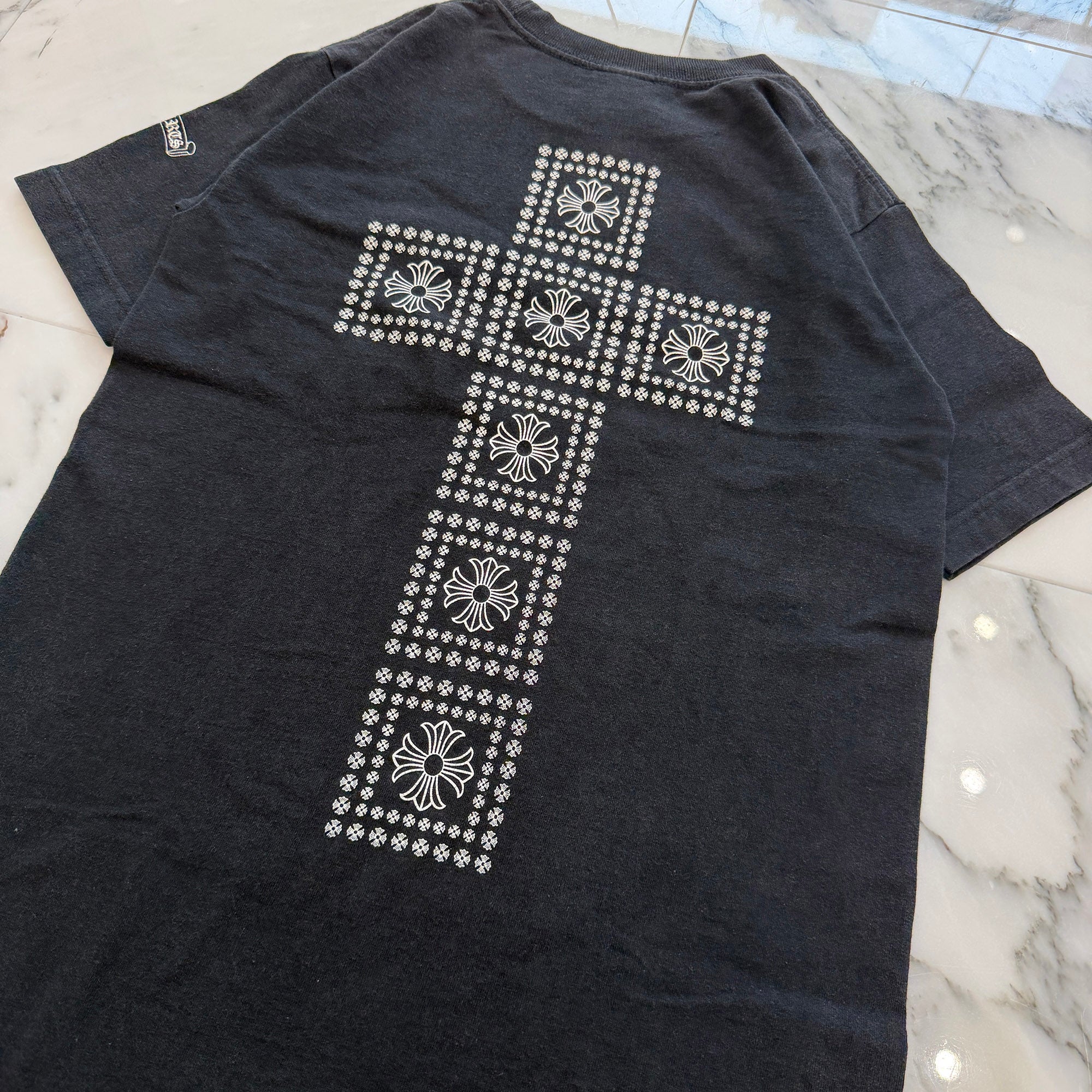 CHROME HEARTS CH Plus Block Cross Tee Size S クロムハーツ CHクロス ブロッククロス Tシャツ サイズS