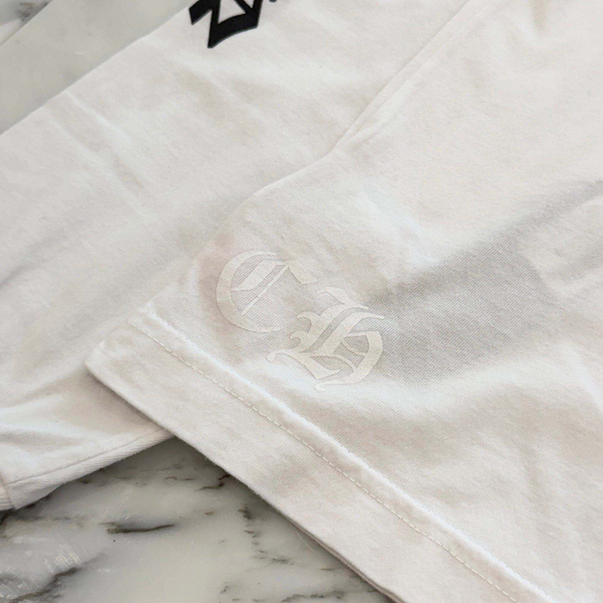 CHROME HEARTS Neck Logo Long Sleeve Tee Size L クロムハーツ ネックロゴ ロングスリーブTシャツ サイズL