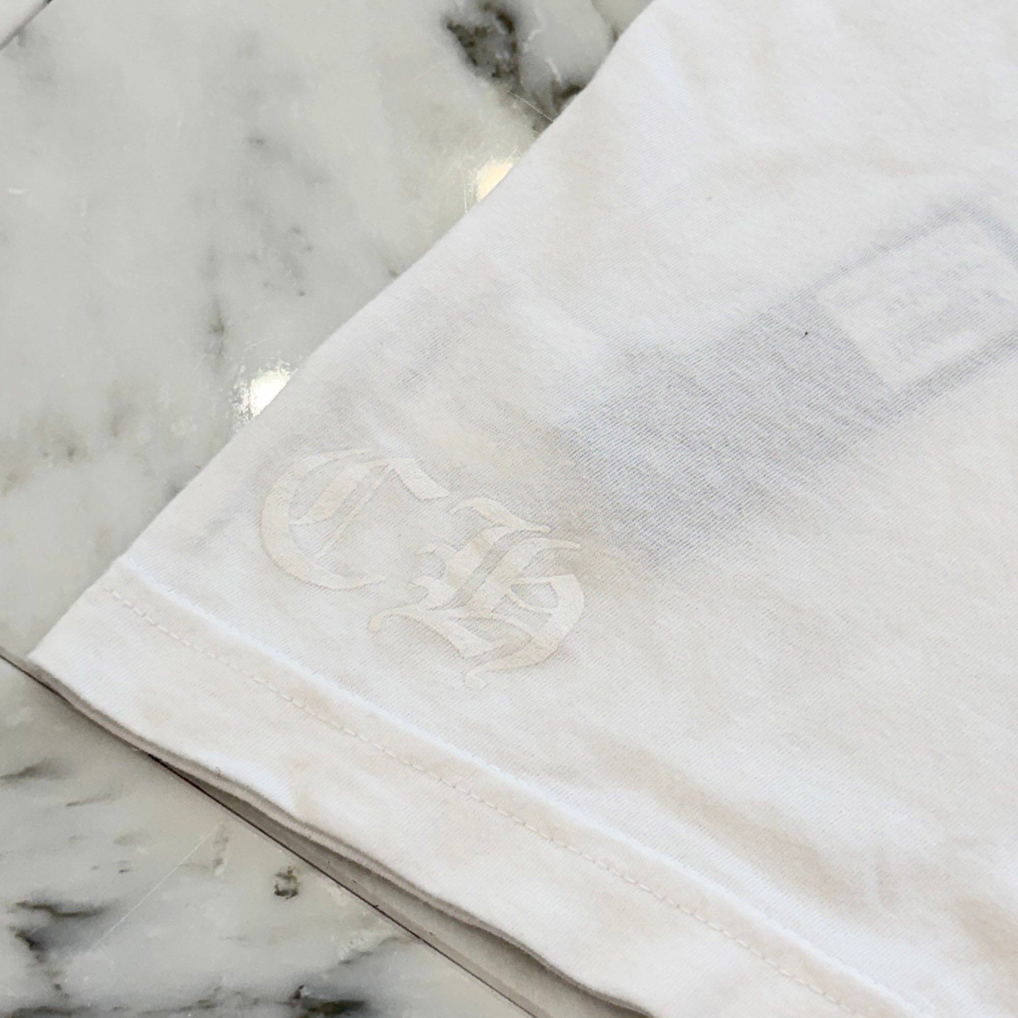 CHROME HEARTS 2025SS Old English Neck Logo Tee Size L クロムハーツ オールドイングリッシュ ネックロゴ Tシャツ サイズL