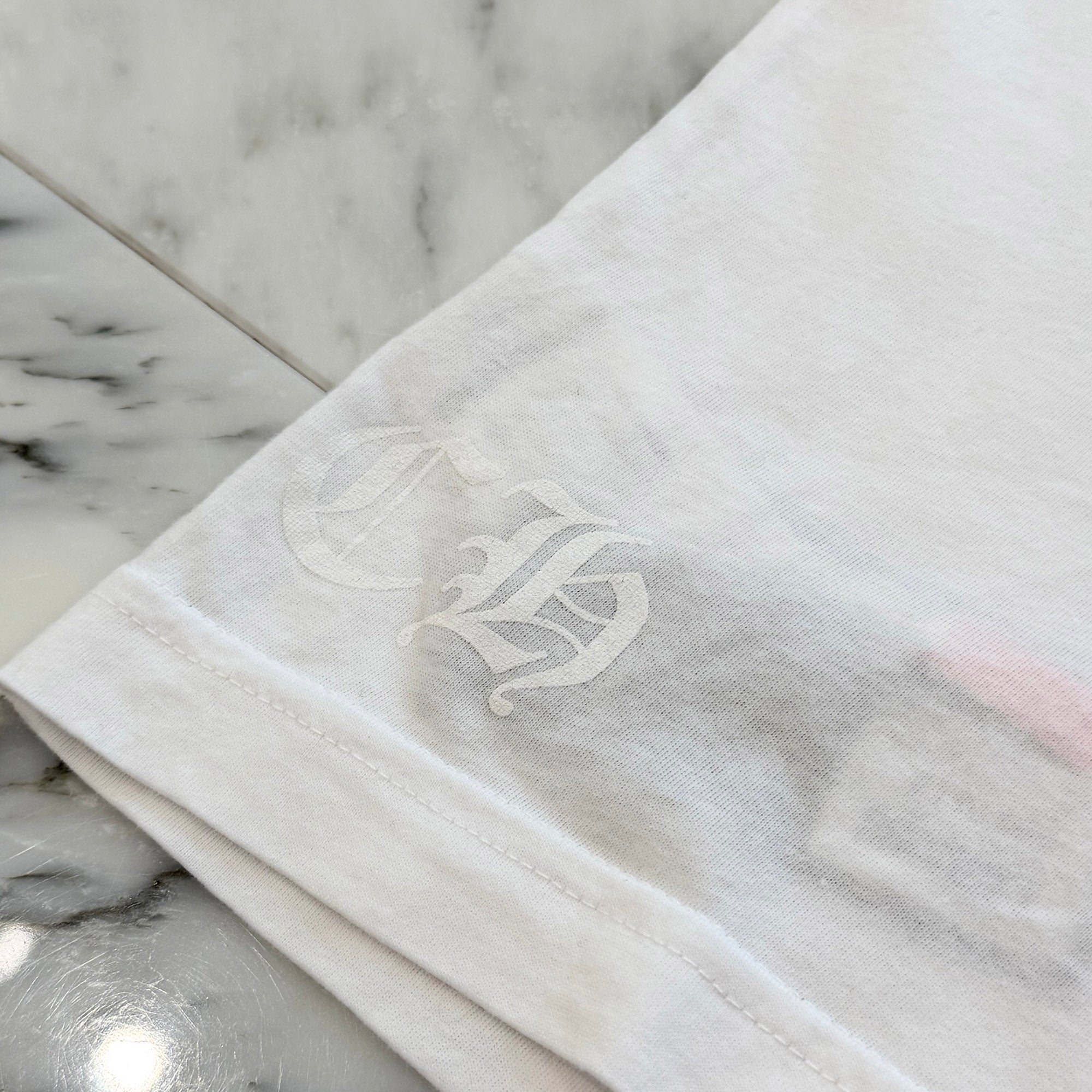 CHROME HEARTS Neck Logo Tee Size L クロムハーツ ネックロゴ Tシャツ サイズL